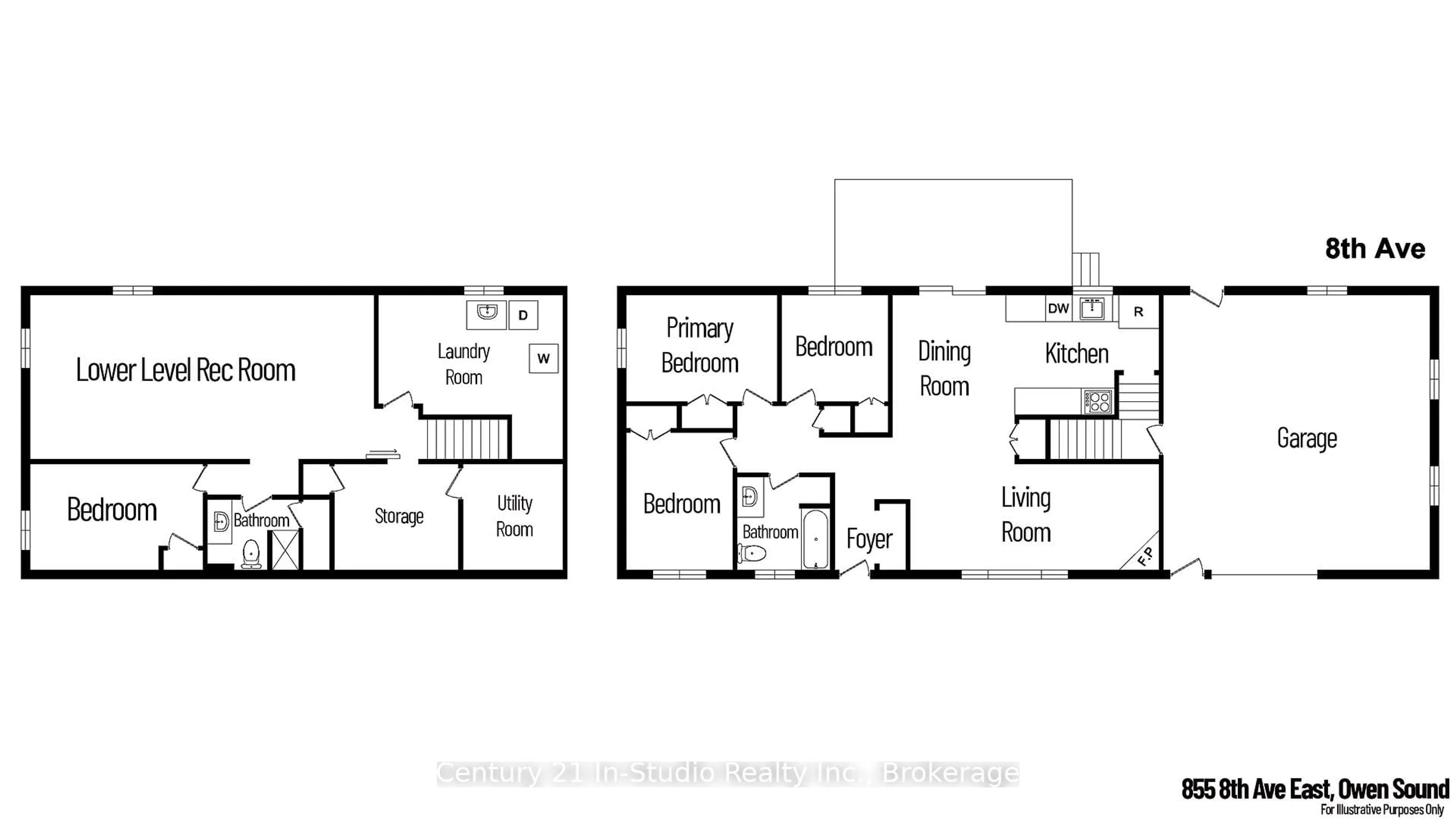 Floor plan for 855 8th Ave, Owen Sound Ontario N4K 3A8