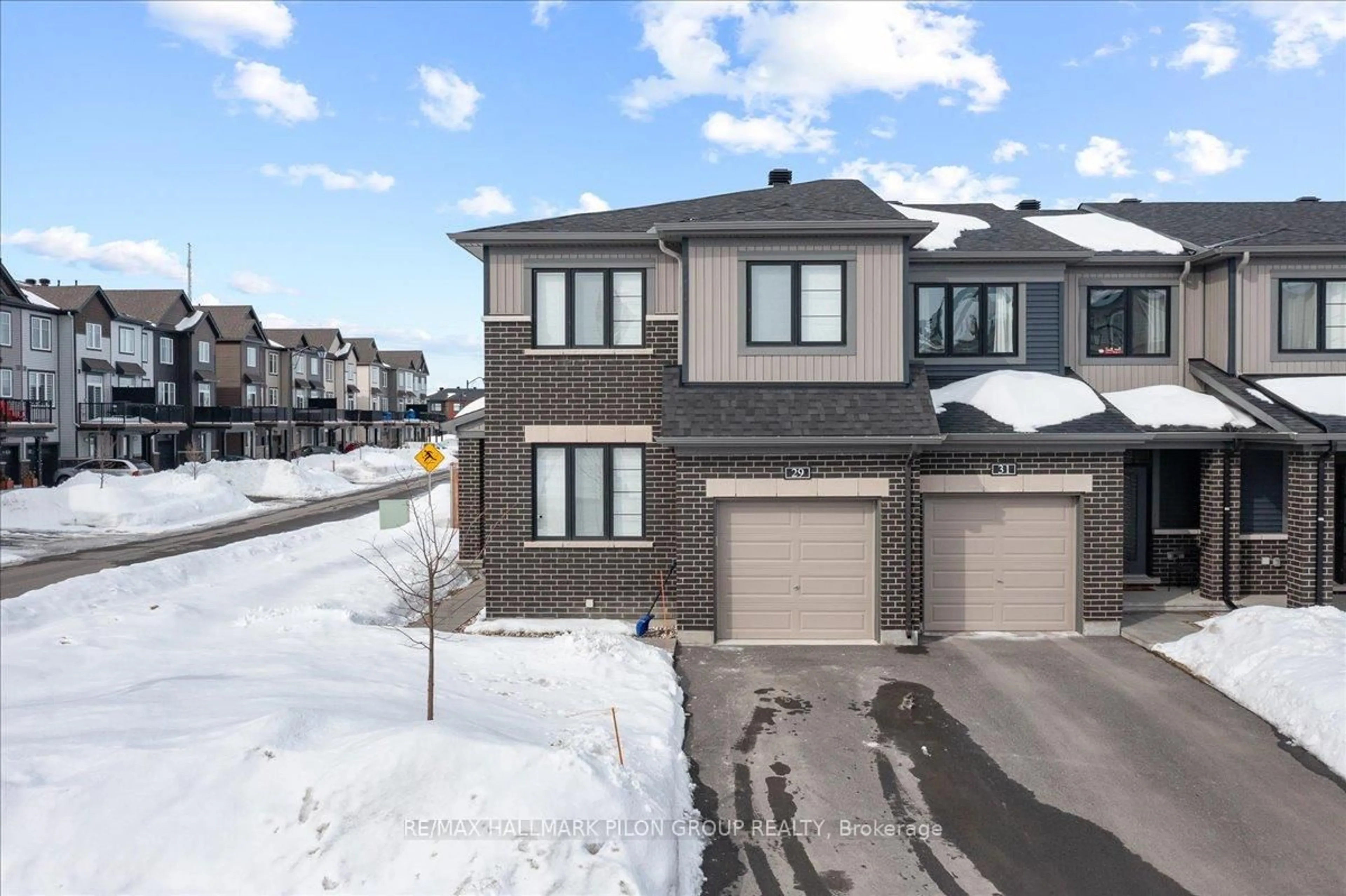 A pic from outside/outdoor area/front of a property/back of a property/a pic from drone, street for 29 Watchim St, Orleans Ontario K4A 5K6