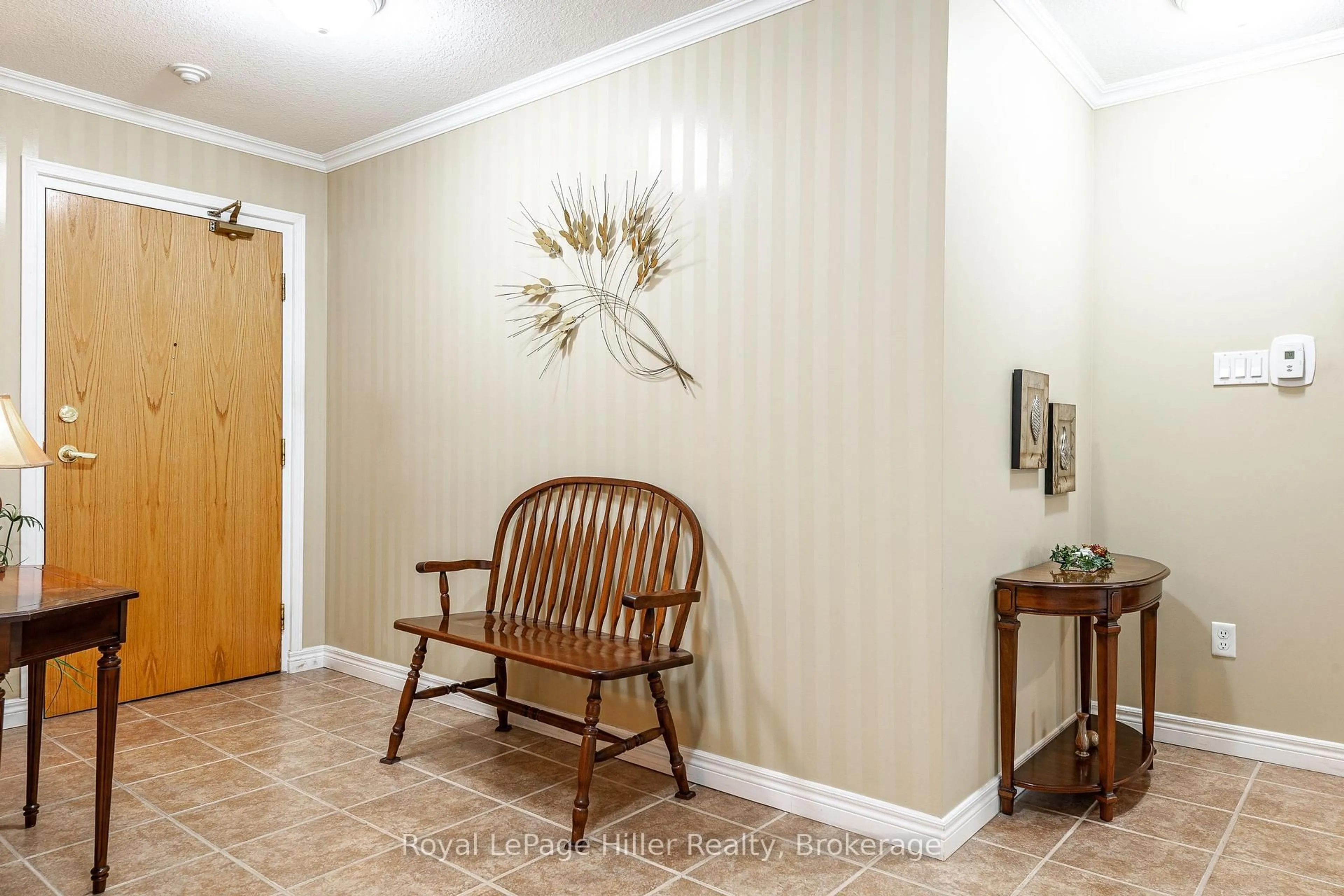 Indoor entryway for 160 Romeo St #209, Stratford Ontario N5A 4S9