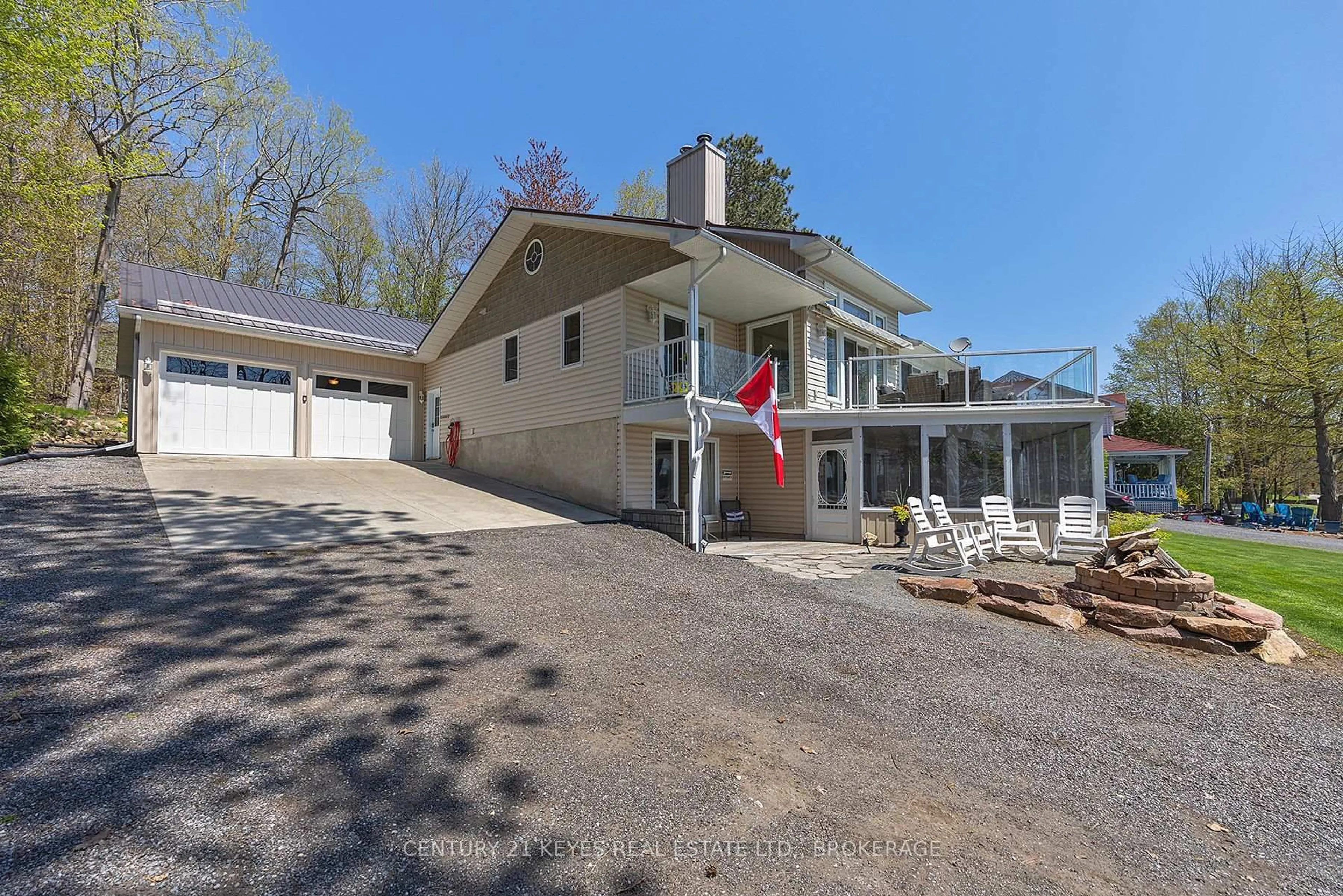 A pic from outside/outdoor area/front of a property/back of a property/a pic from drone, unknown for 130 Ivy Lea Rd, Front of Leeds & Seeleys Bay Ontario K0E 1L0