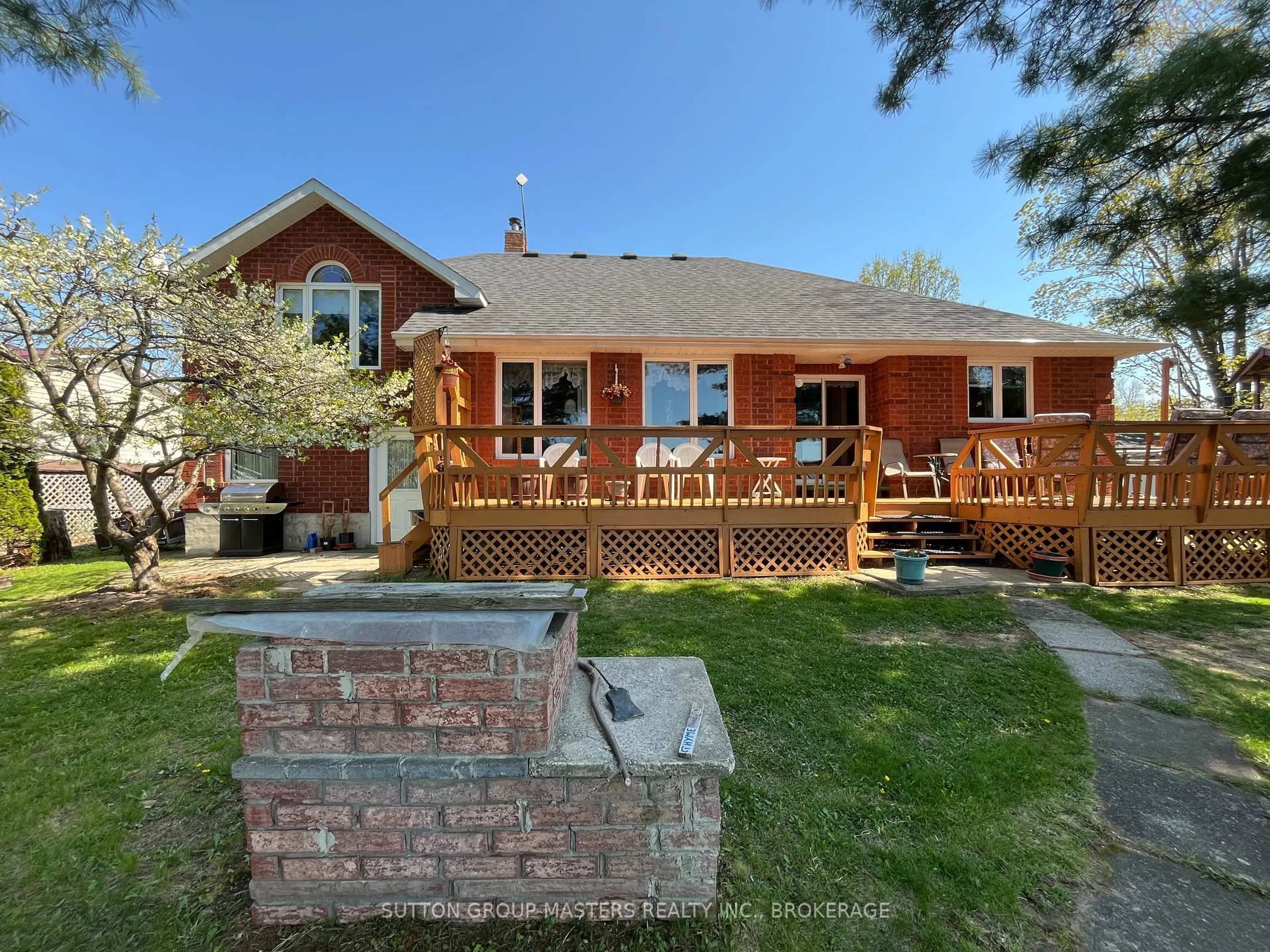 Home with brick exterior material, street for 4907 Alex McLean Lane, Battersea Ontario K0H 1H0