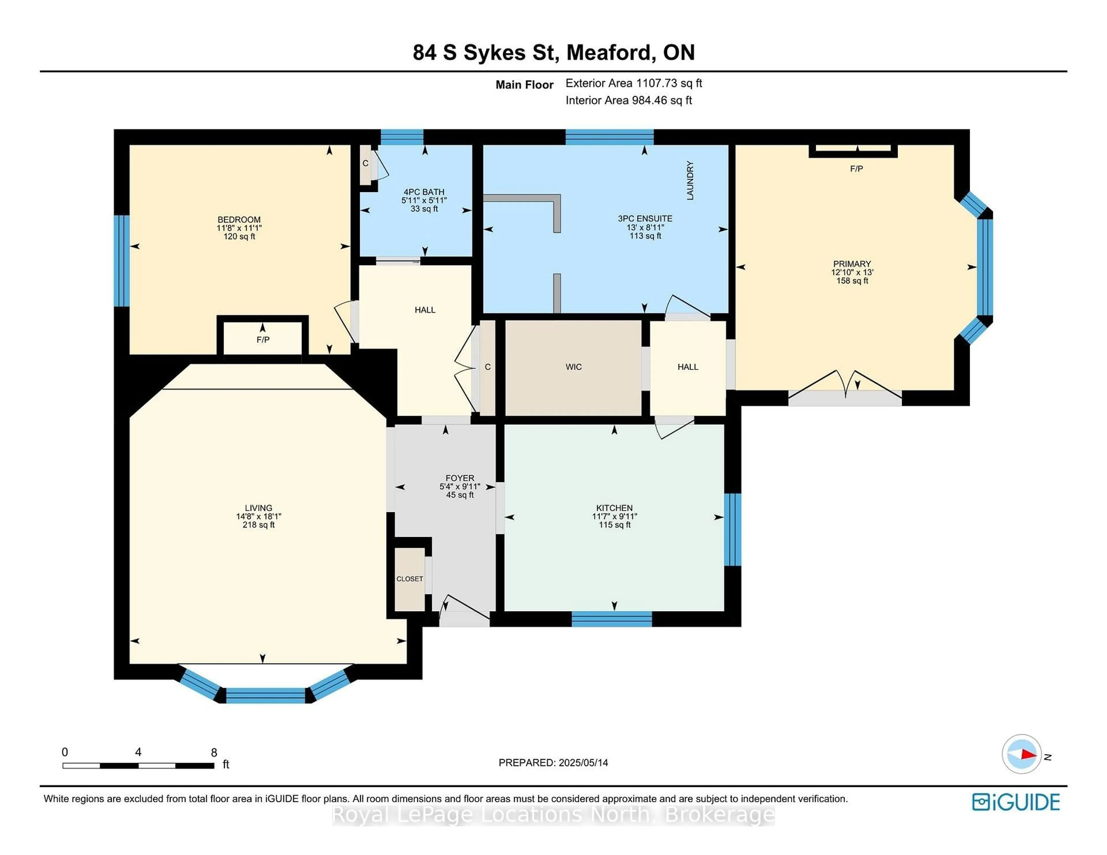 Floor plan for 84 Sykes St, Meaford Ontario N4L 1E3