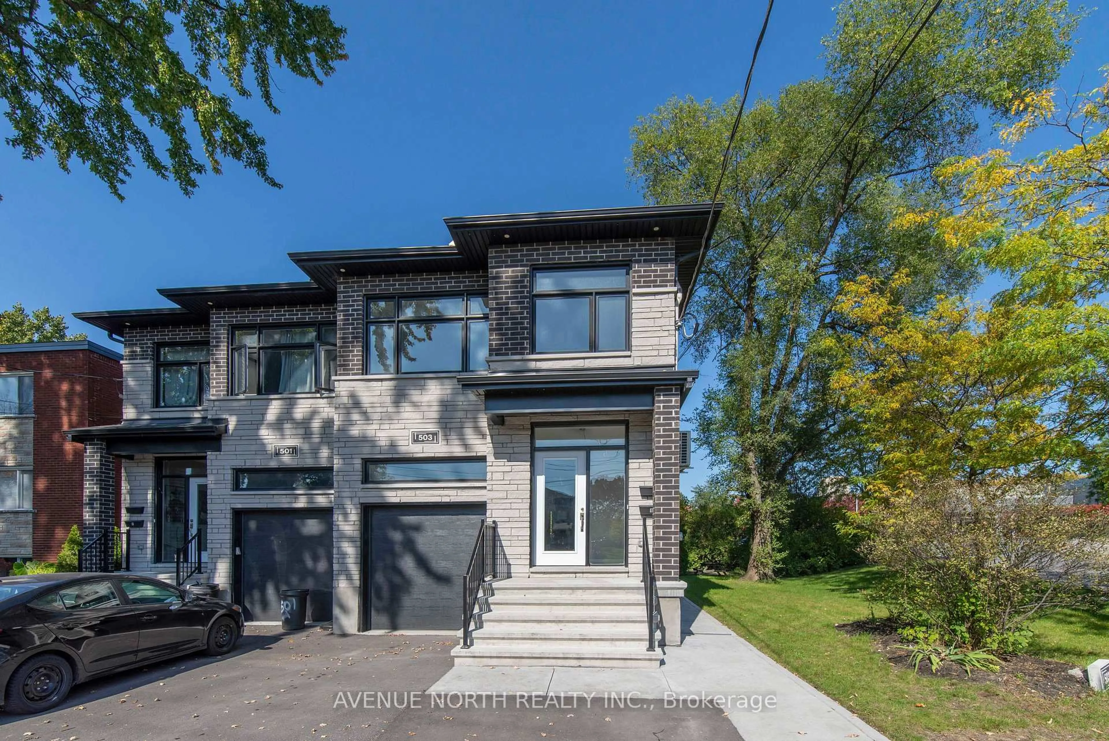 Home with brick exterior material, street for 503 COTE St, Ottawa Ontario K1K 0Z8