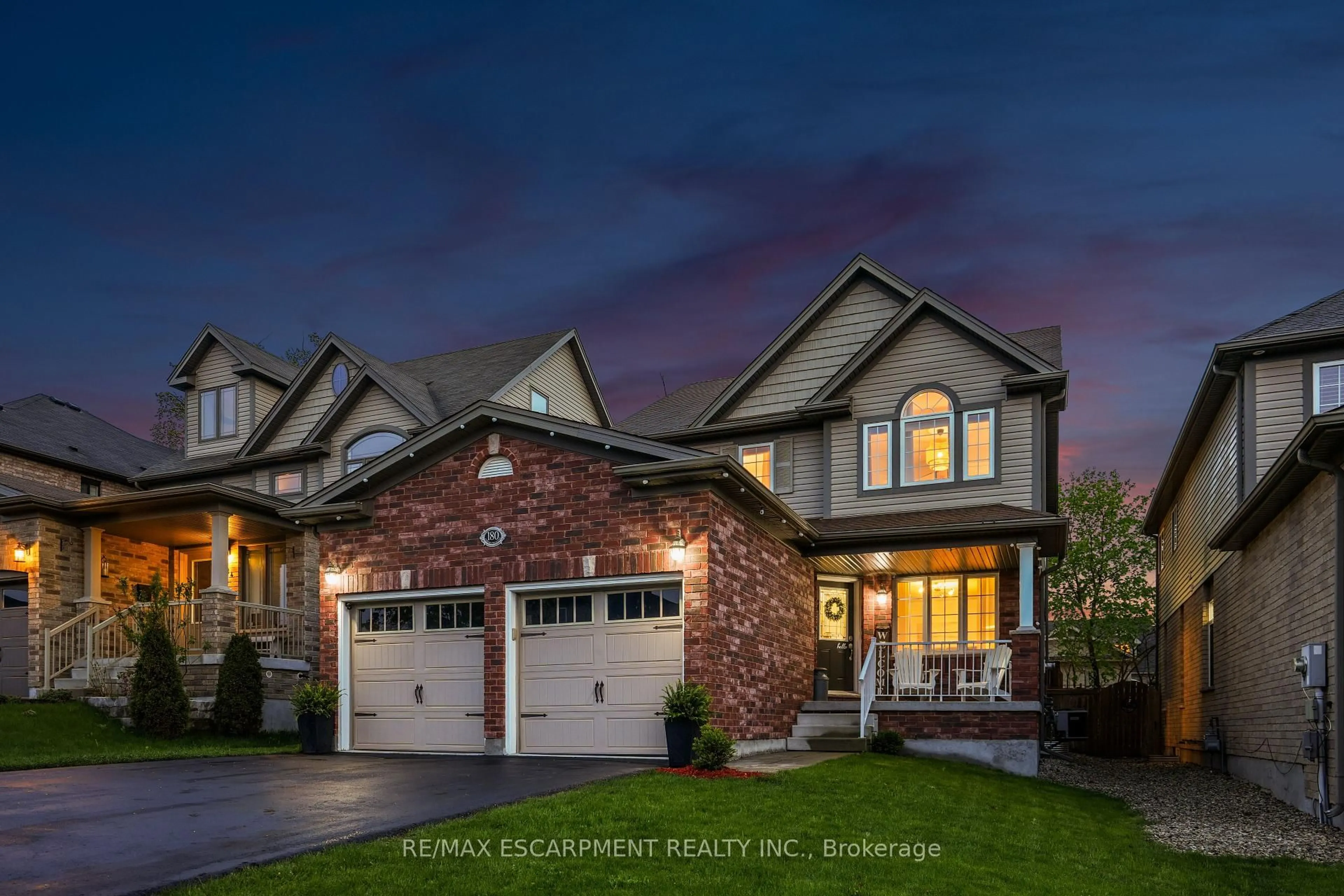 Home with brick exterior material, street for 180 Coker Cres, Guelph/Eramosa Ontario N0B 2K0