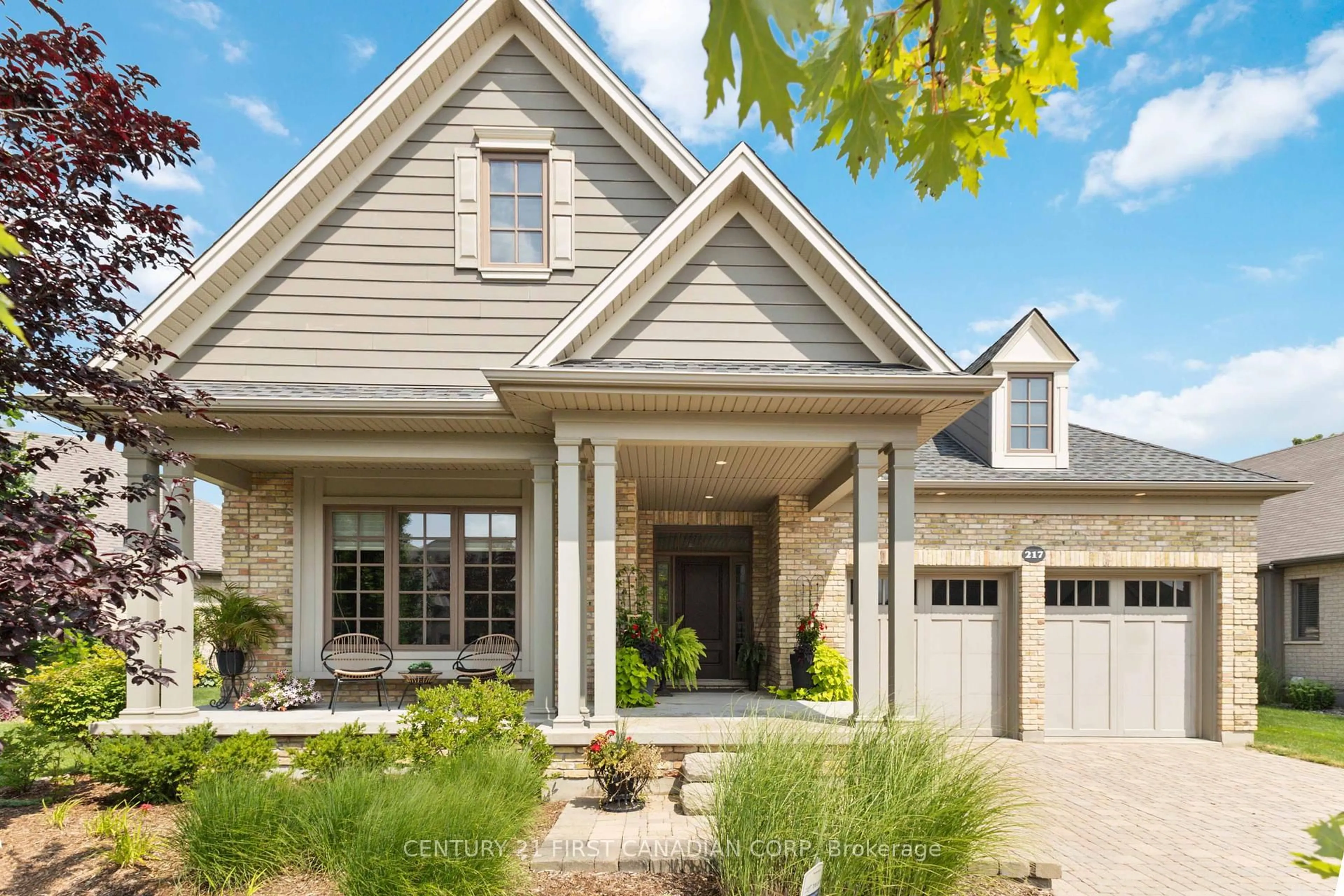 Home with brick exterior material, street for 217 Delacourt Rd, London North Ontario N6G 0H3