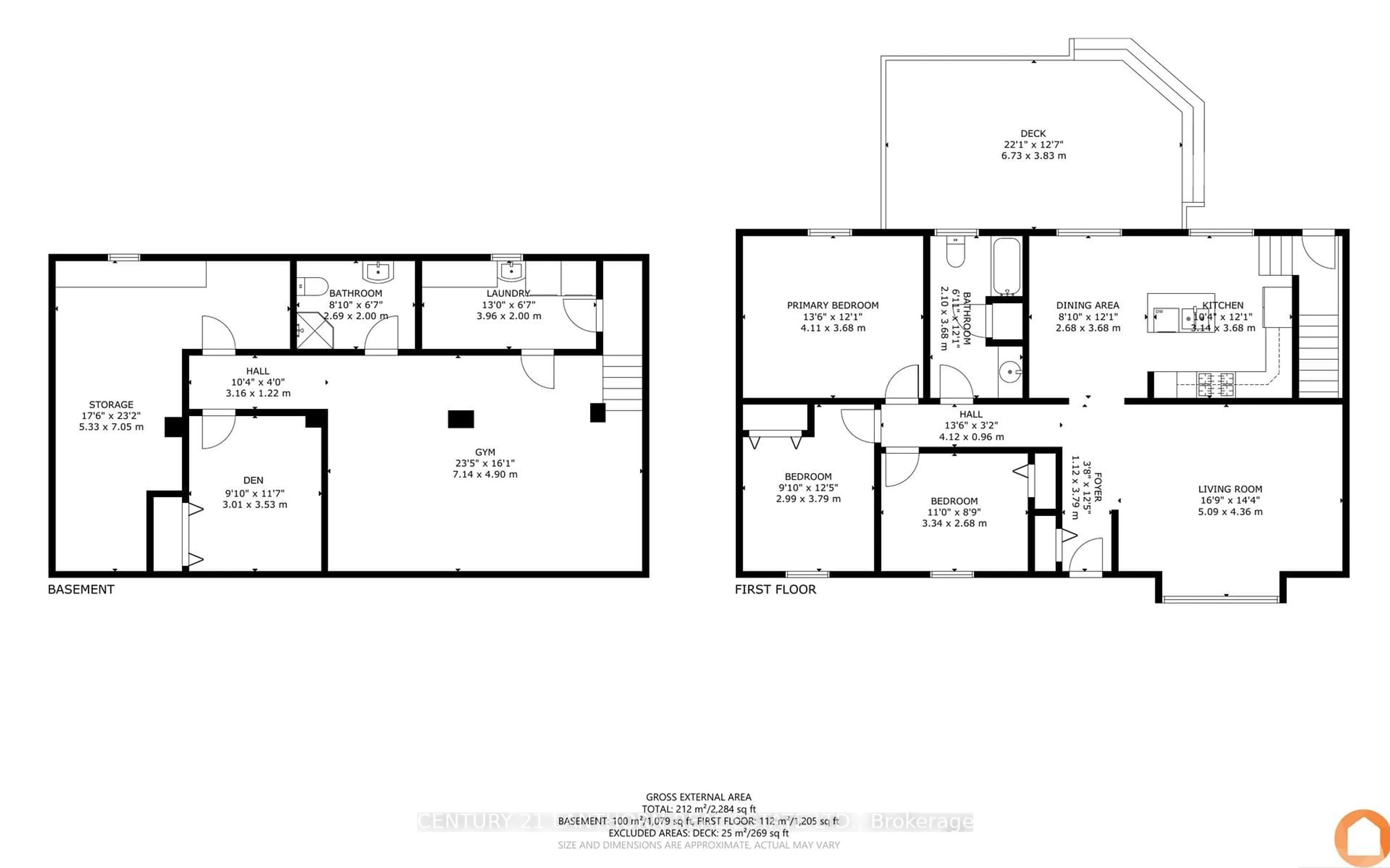 Floor plan for 21 Glenarden Cres, Belleville Ontario K8P 2B9