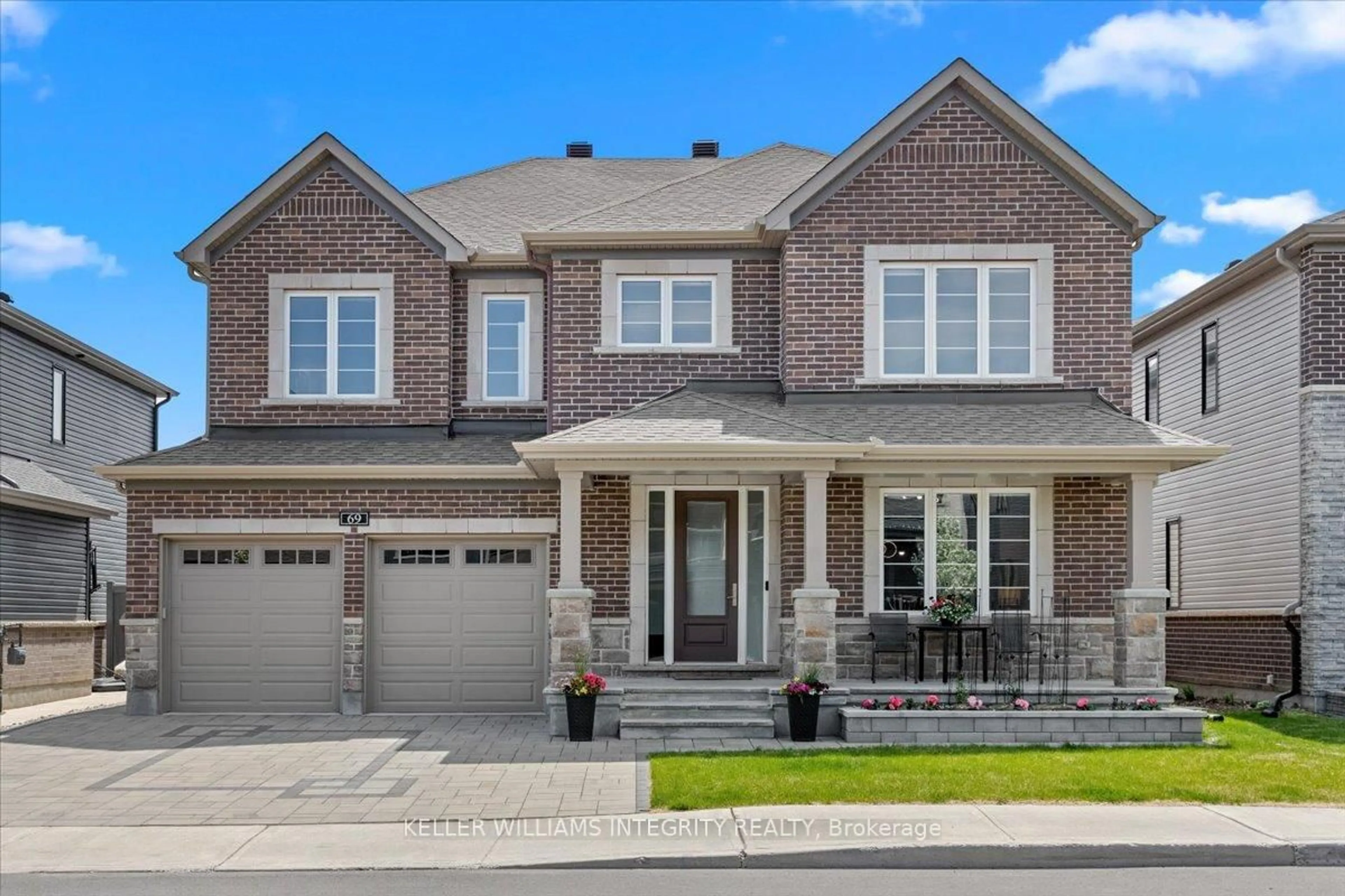Home with brick exterior material, street for 69 Ascari Rd, Manotick Ontario K4M 0M5