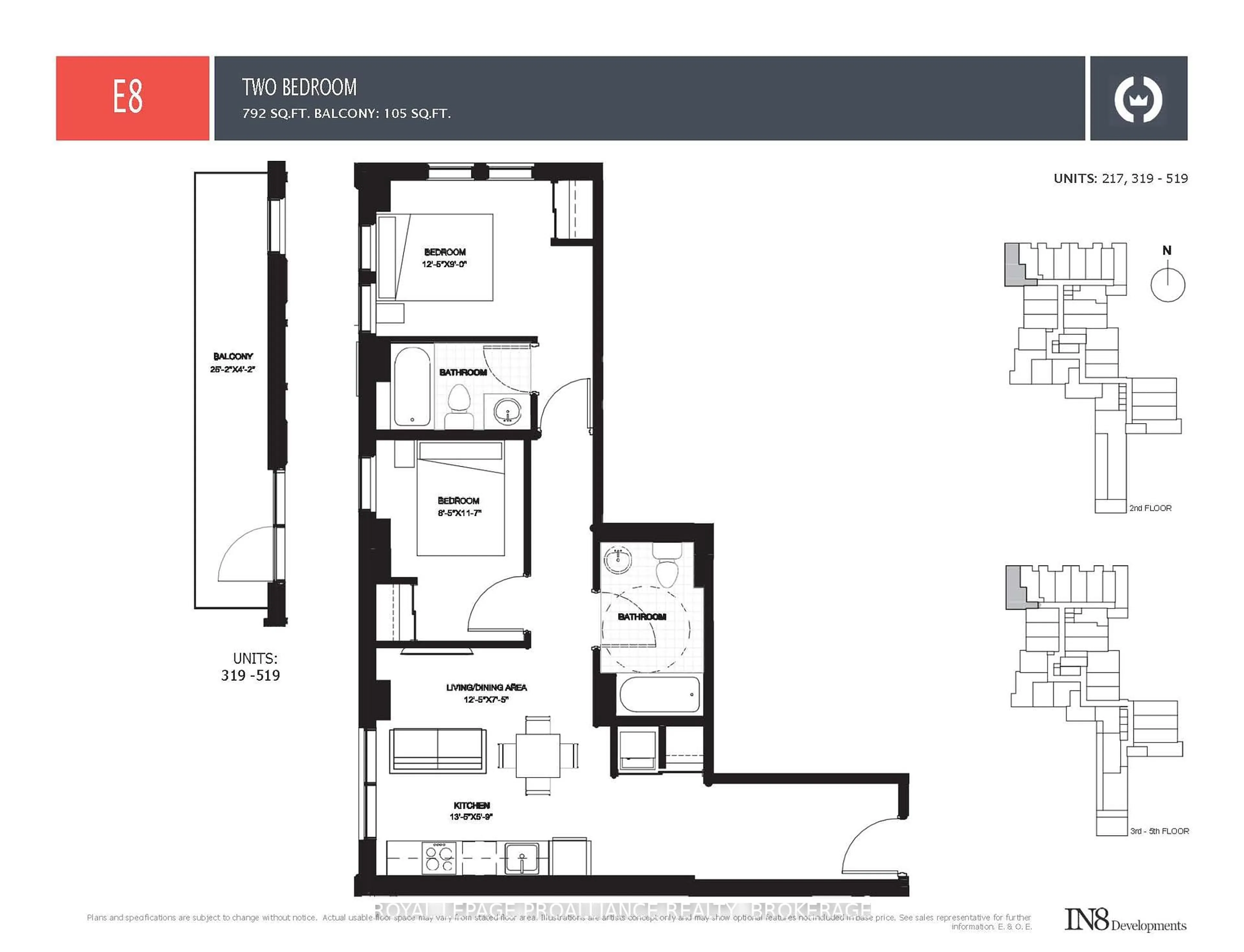 Floor plan for 223 Princess St #615, Kingston Ontario K7L 1B3
