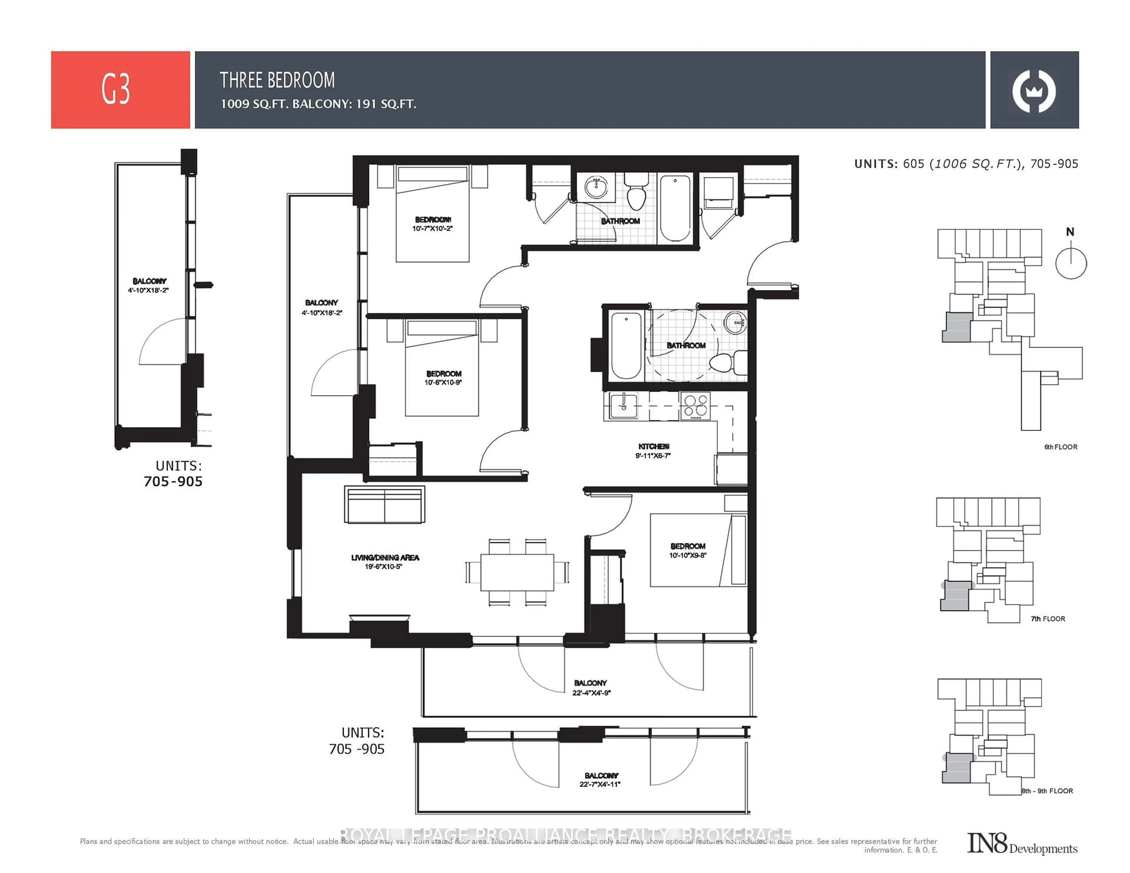 Floor plan for 223 Princess St #605, Kingston Ontario K7L 1B3