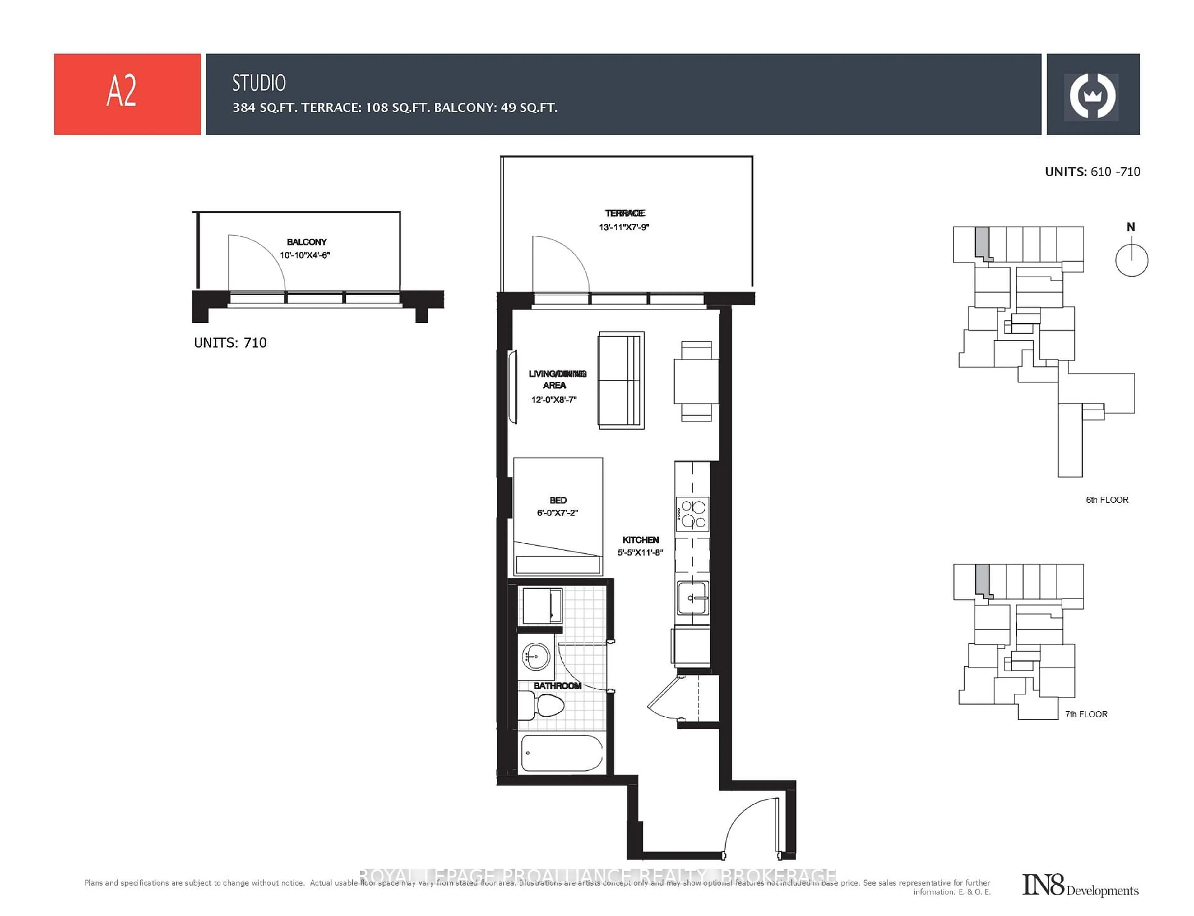 Floor plan for 223 Princess St #610, Kingston Ontario K7L 1B3