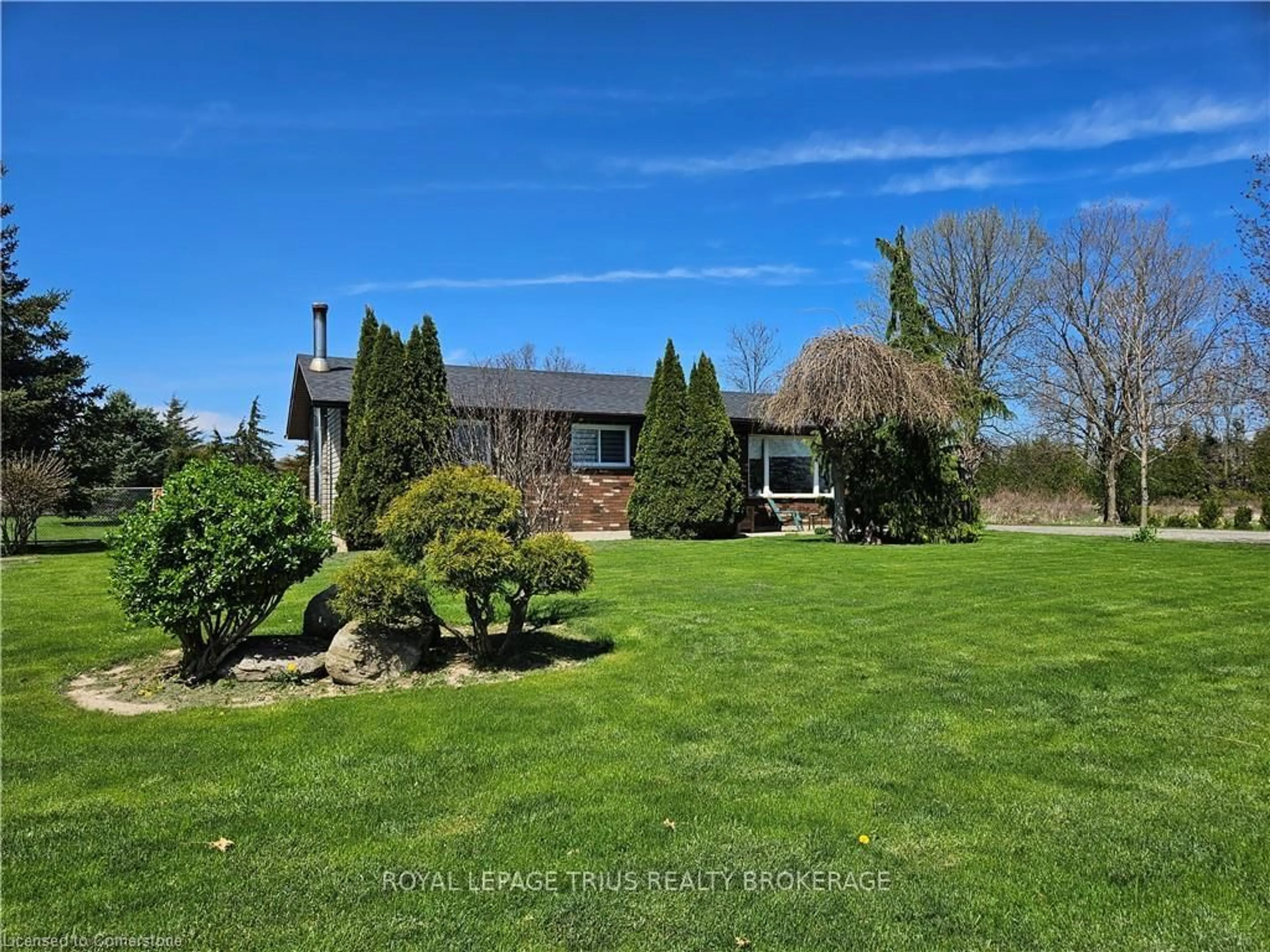 A pic from outside/outdoor area/front of a property/back of a property/a pic from drone, water/lake/river/ocean view for 1769 Conc 5 Rd, Norfolk Ontario N0E 1Y0
