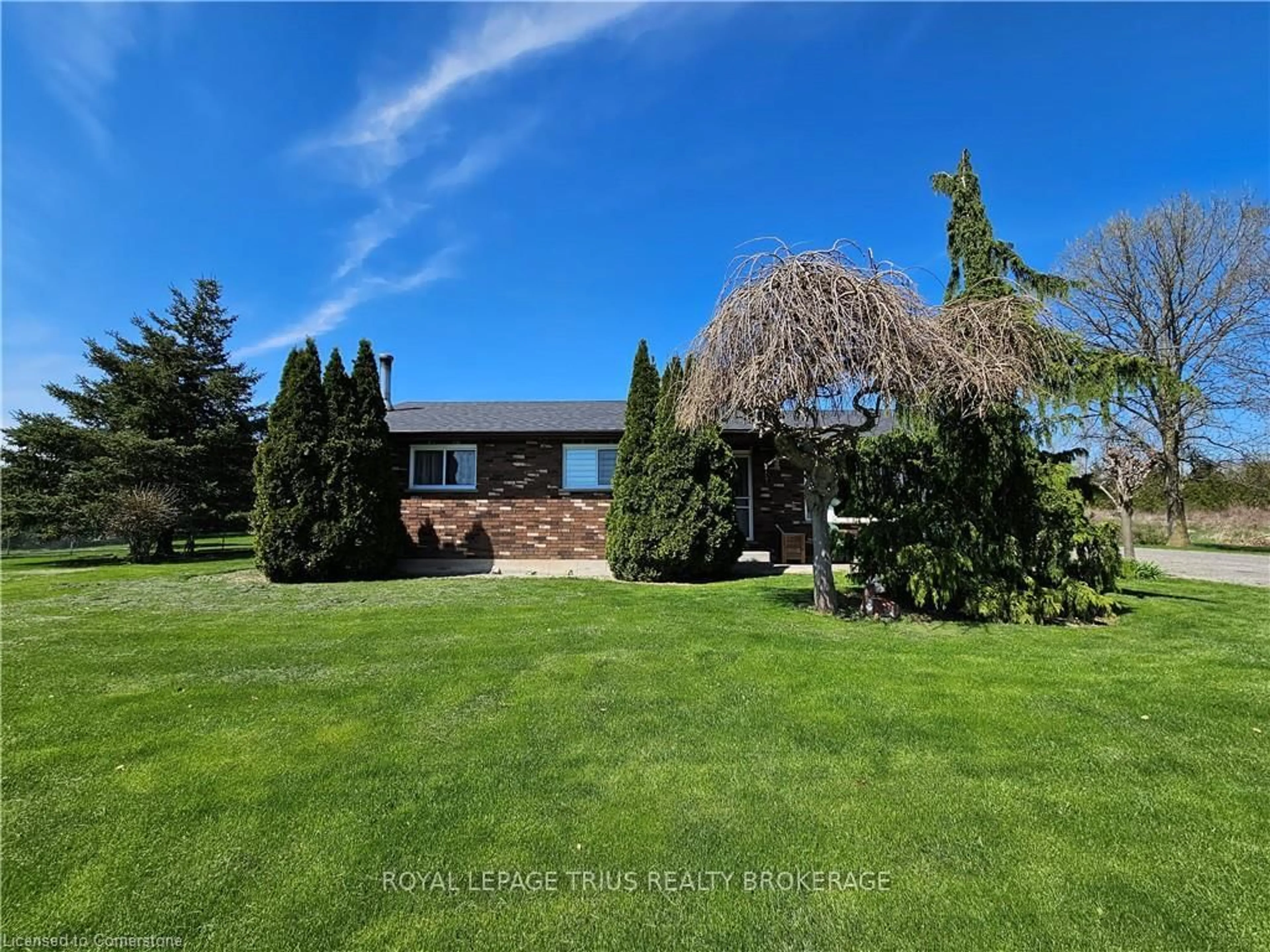A pic from outside/outdoor area/front of a property/back of a property/a pic from drone, water/lake/river/ocean view for 1769 Conc 5 Rd, Norfolk Ontario N0E 1Y0