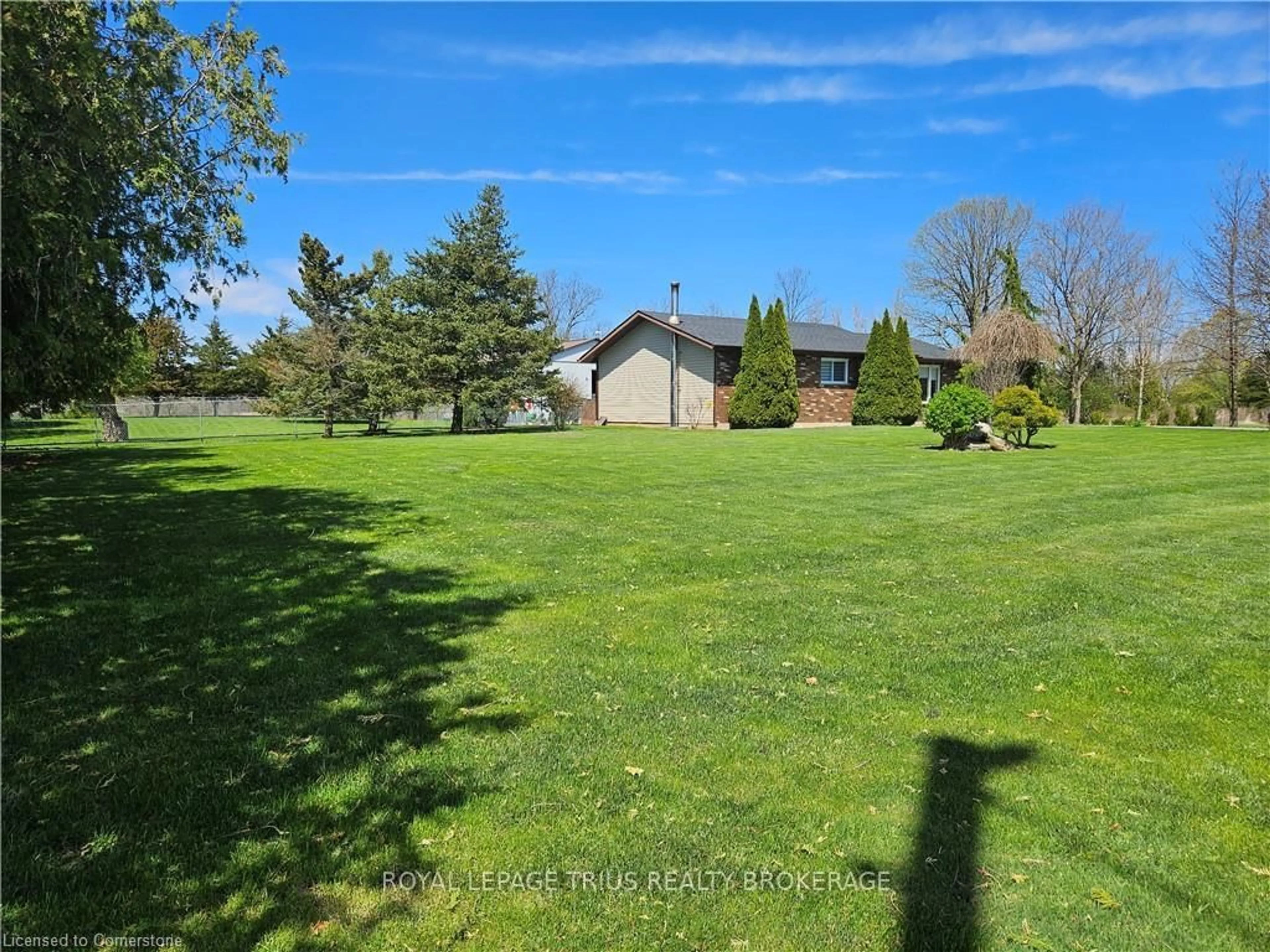 A pic from outside/outdoor area/front of a property/back of a property/a pic from drone, water/lake/river/ocean view for 1769 Conc 5 Rd, Norfolk Ontario N0E 1Y0