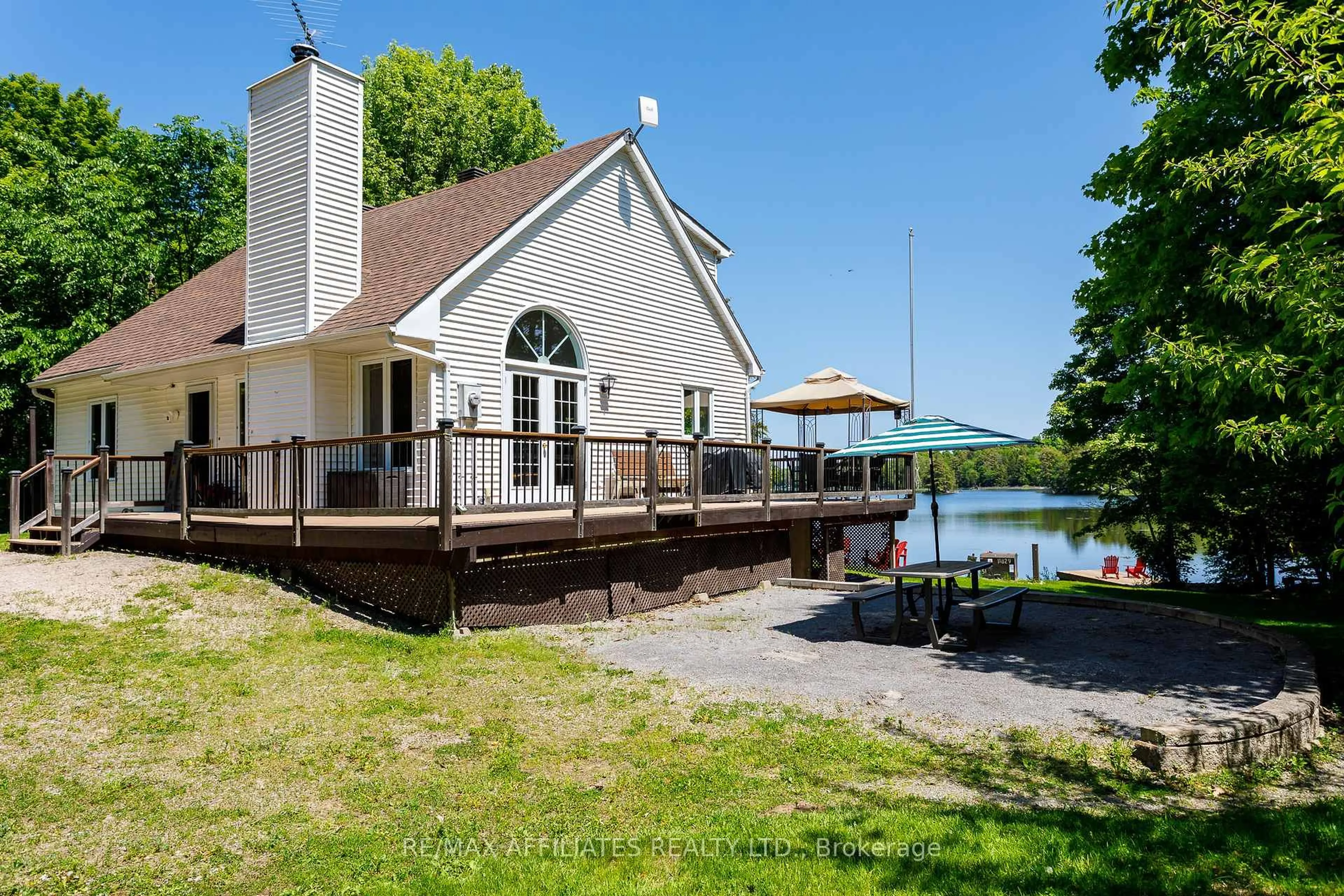 Patio, water/lake/river/ocean view for 763 NARROWS LOCK Rd #114, Rideau Lakes Ontario K0G 1V0