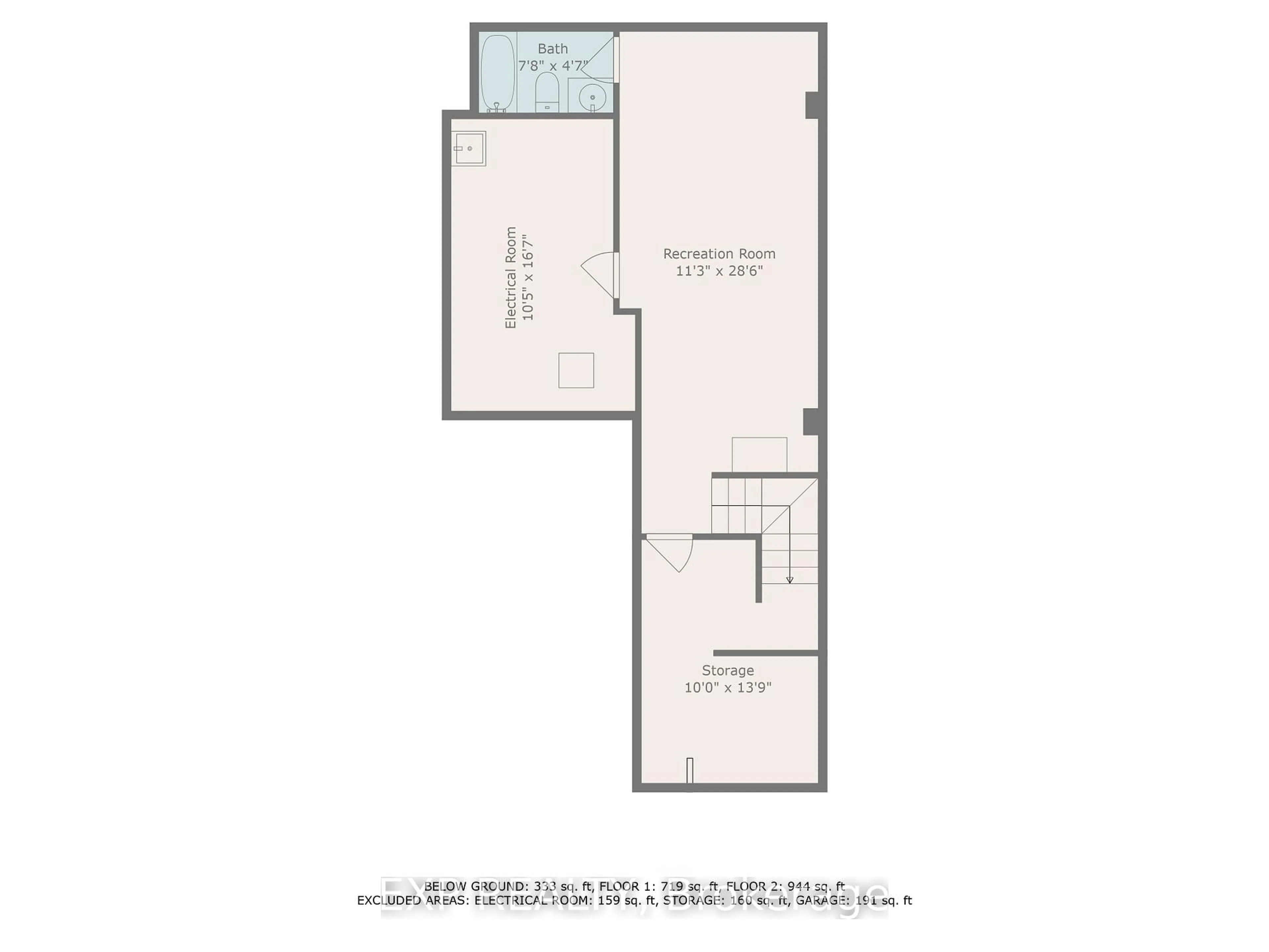 Floor plan for 288 Billrian Cres, Stittsville Ontario K2S 3A4