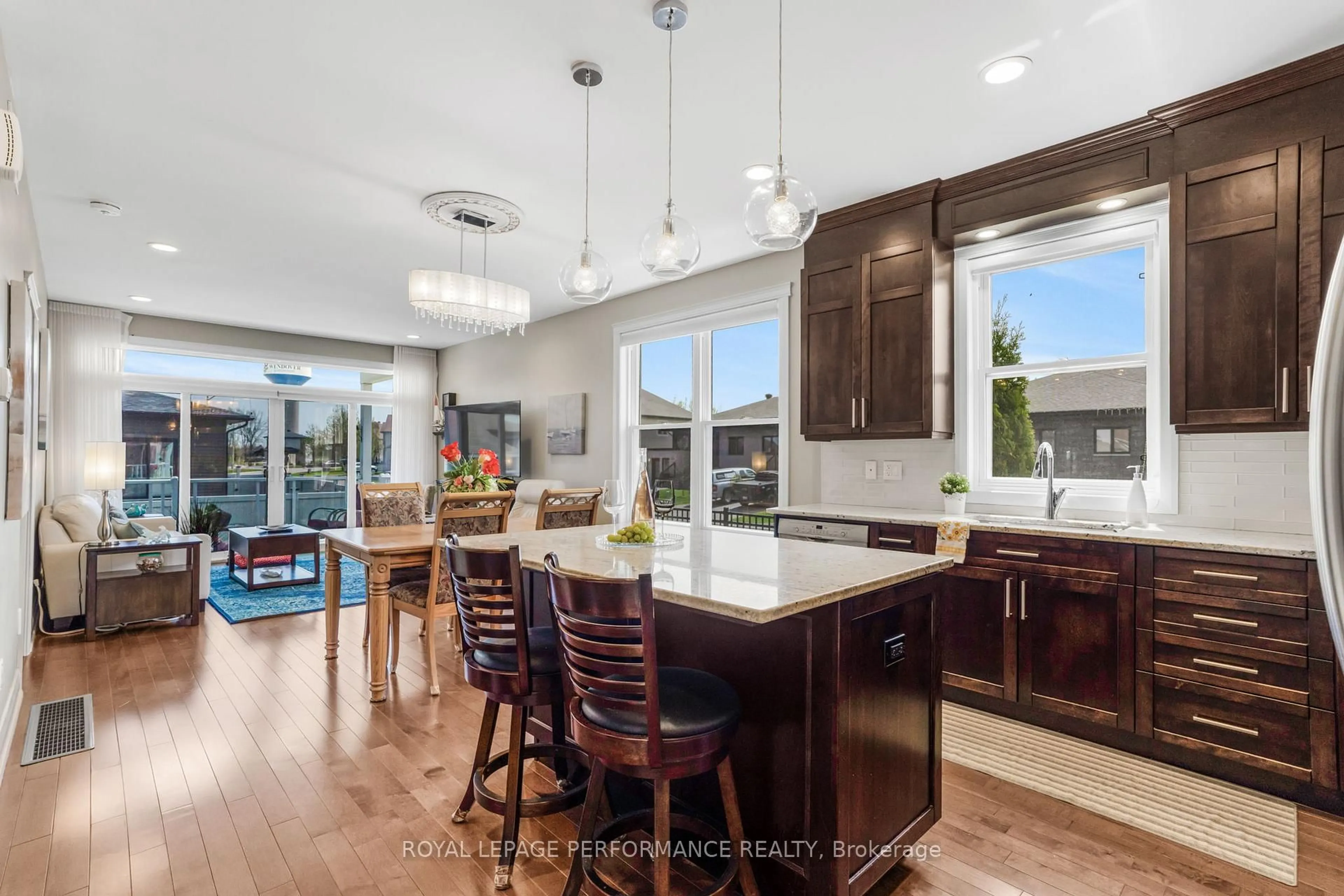 Open concept kitchen, unknown for 353 Trillium Circ, Alfred and Plantagenet Ontario K0A 3K0