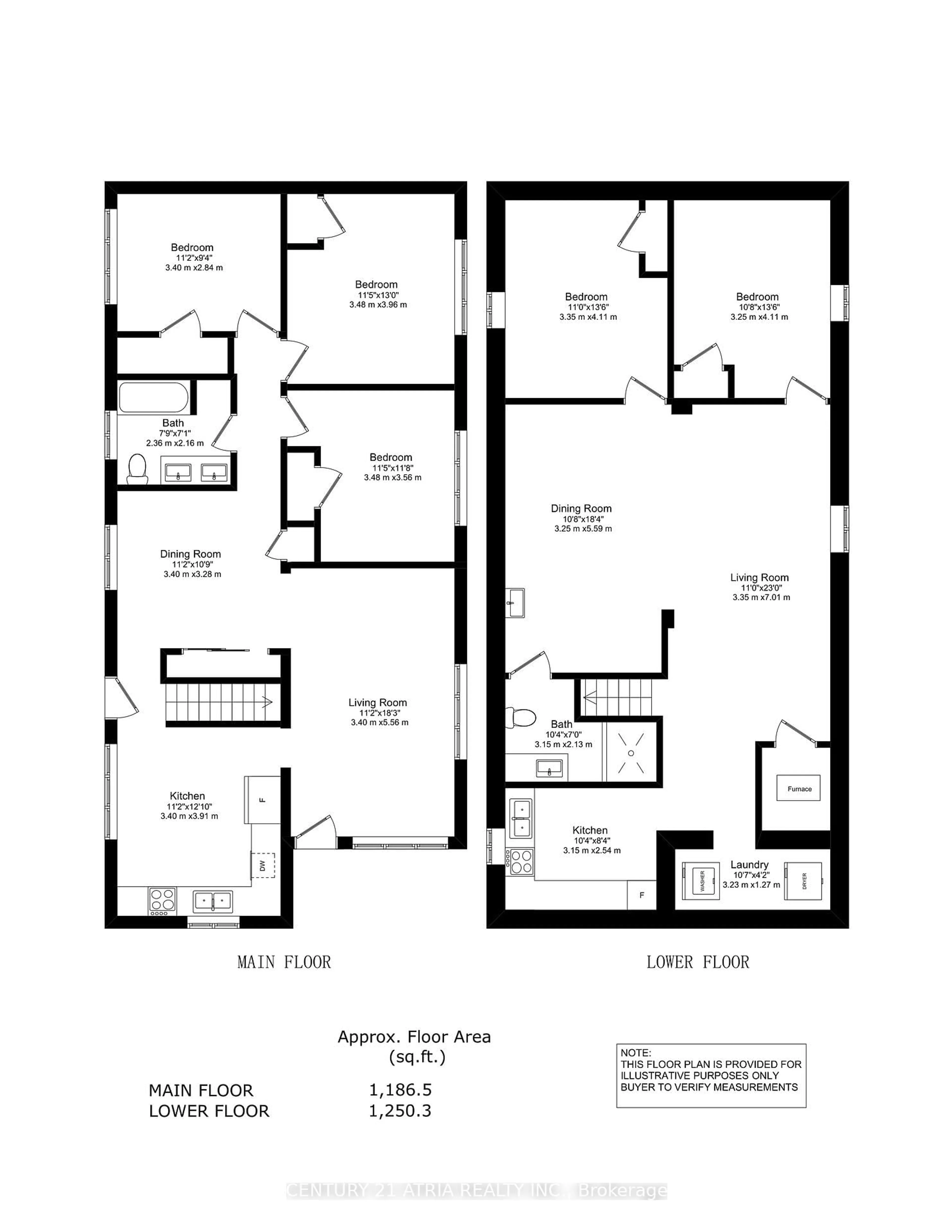 Floor plan for 36 Great Oak St, Highlands East Ontario K0L 1M0