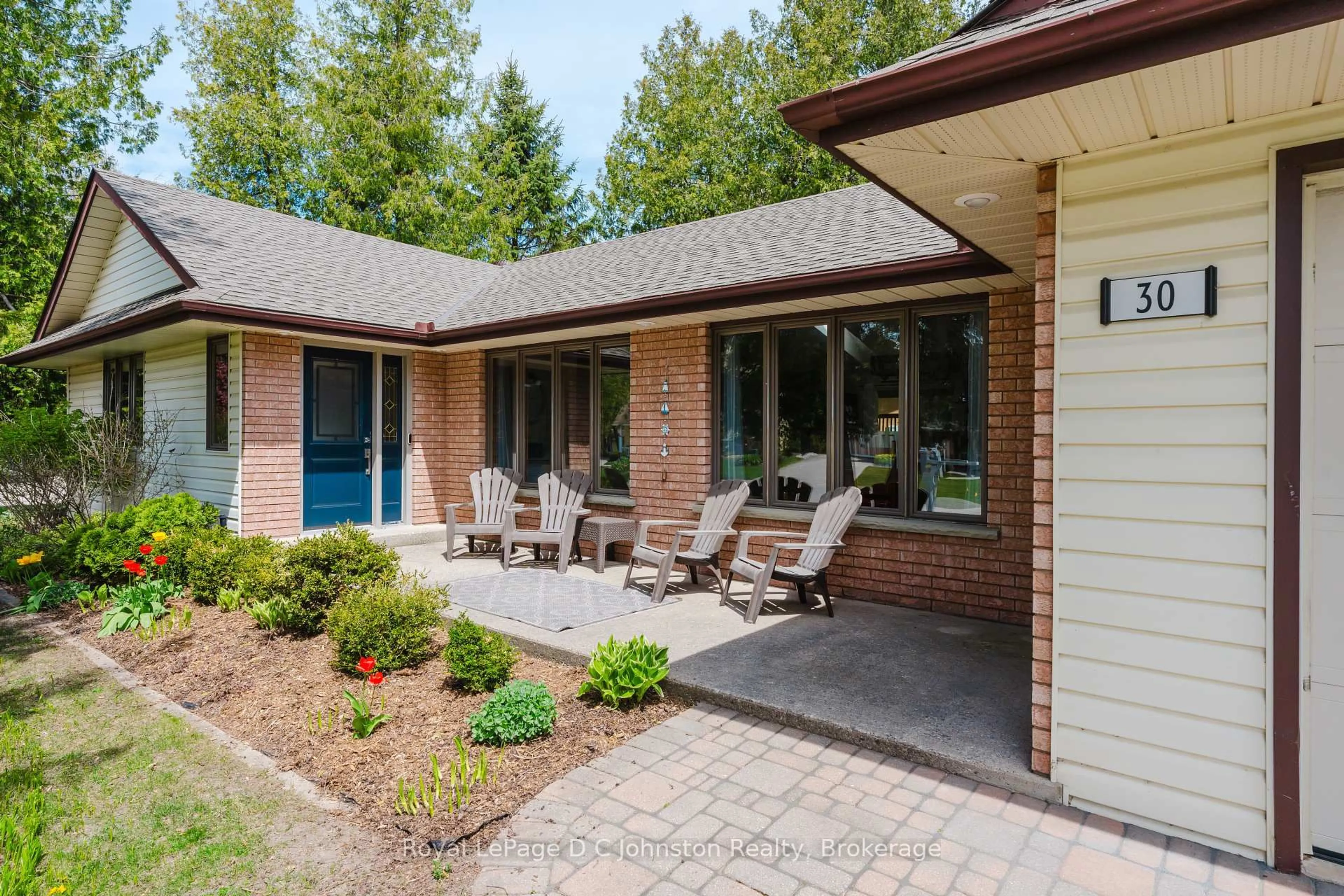 Home with brick exterior material, street for 30 Cedar Bush Dr, Saugeen Shores Ontario N0H 2L0
