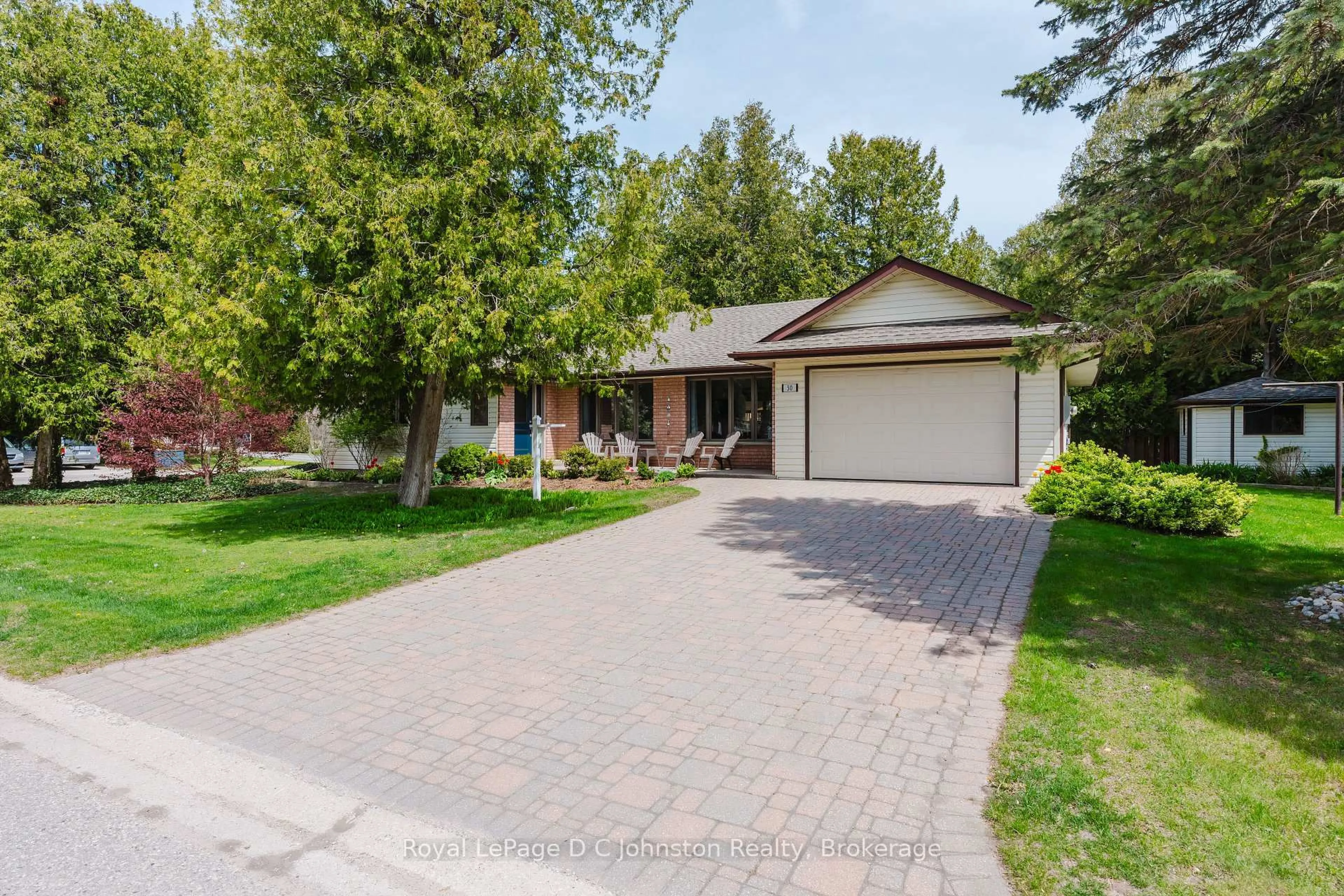Home with brick exterior material, street for 30 Cedar Bush Dr, Saugeen Shores Ontario N0H 2L0