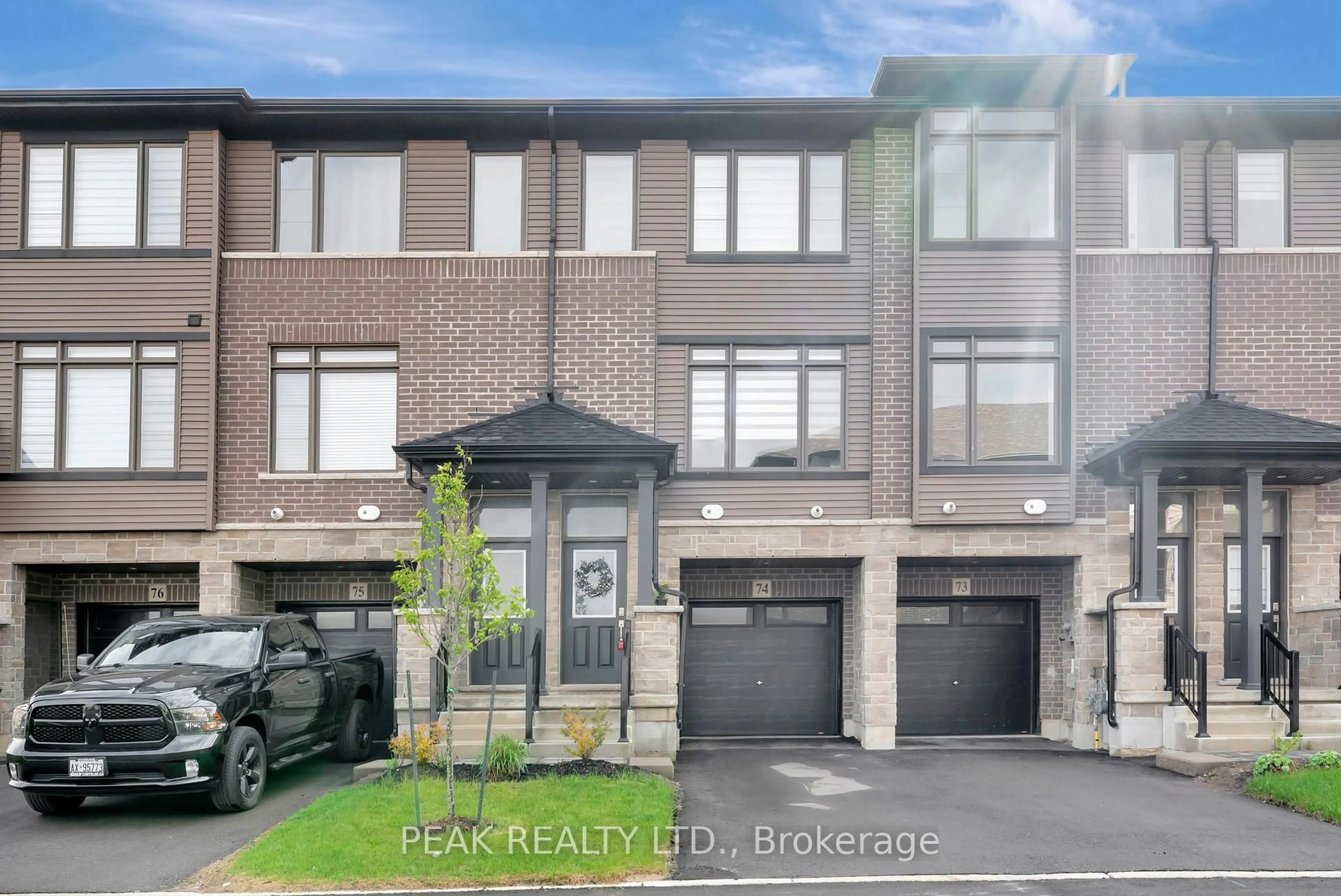 Home with brick exterior material, street for 120 Court Dr #74, Brant Ontario N3L 0N2