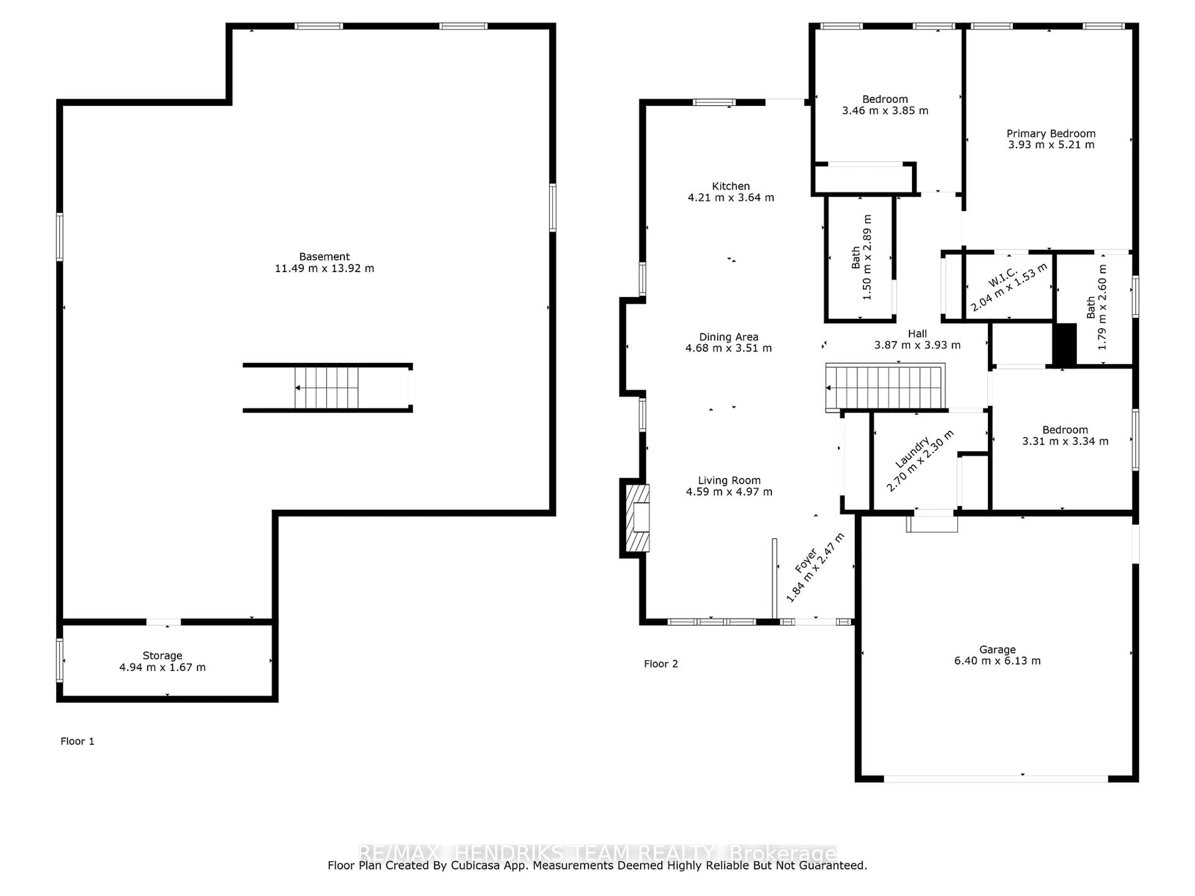 Floor plan for 47 First Street Louth N/A, St. Catharines Ontario L2W 1C7