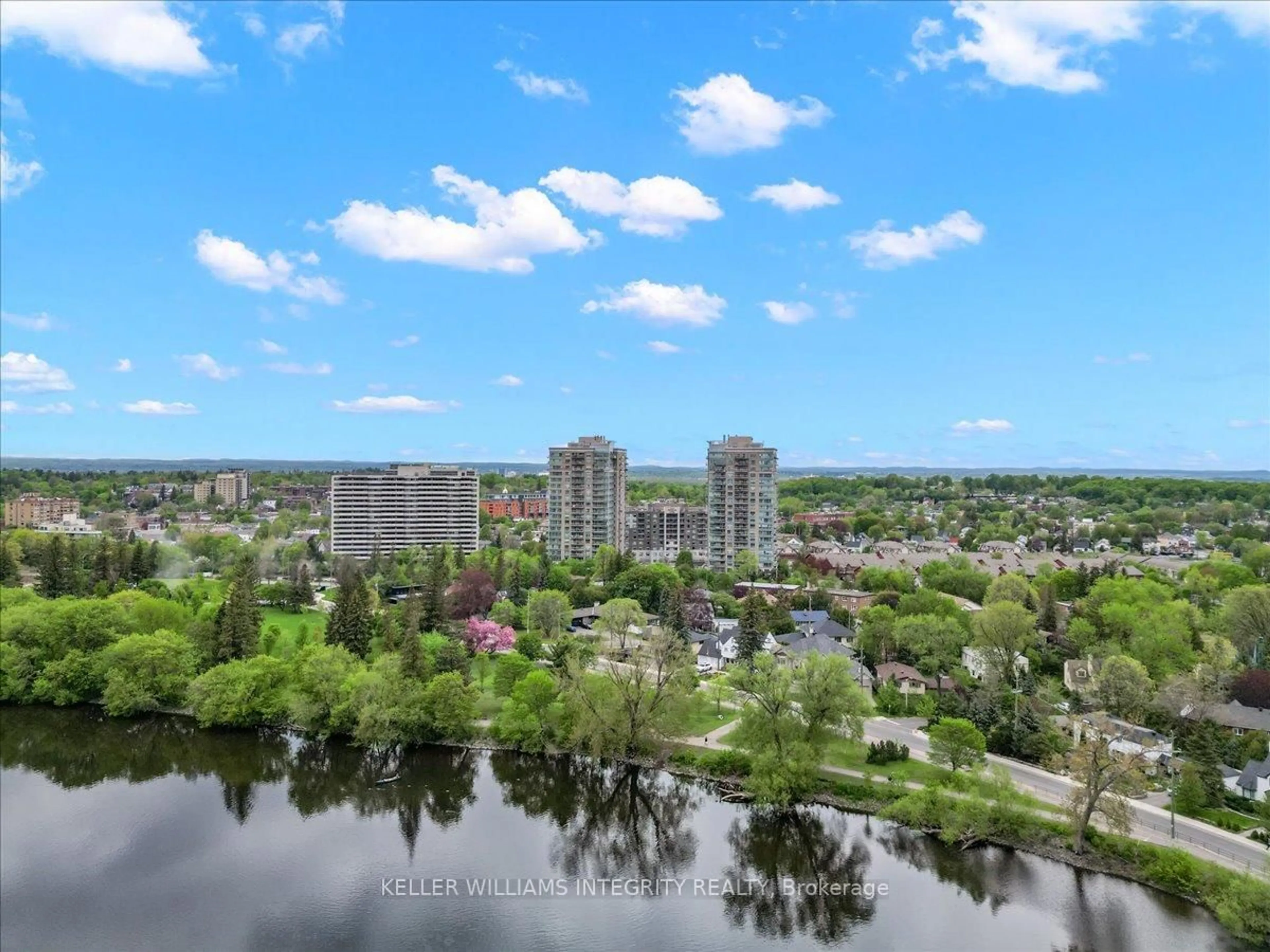 A pic from outside/outdoor area/front of a property/back of a property/a pic from drone, water/lake/river/ocean view for 70 Landry St #1604, Ottawa Ontario K1L 0A8