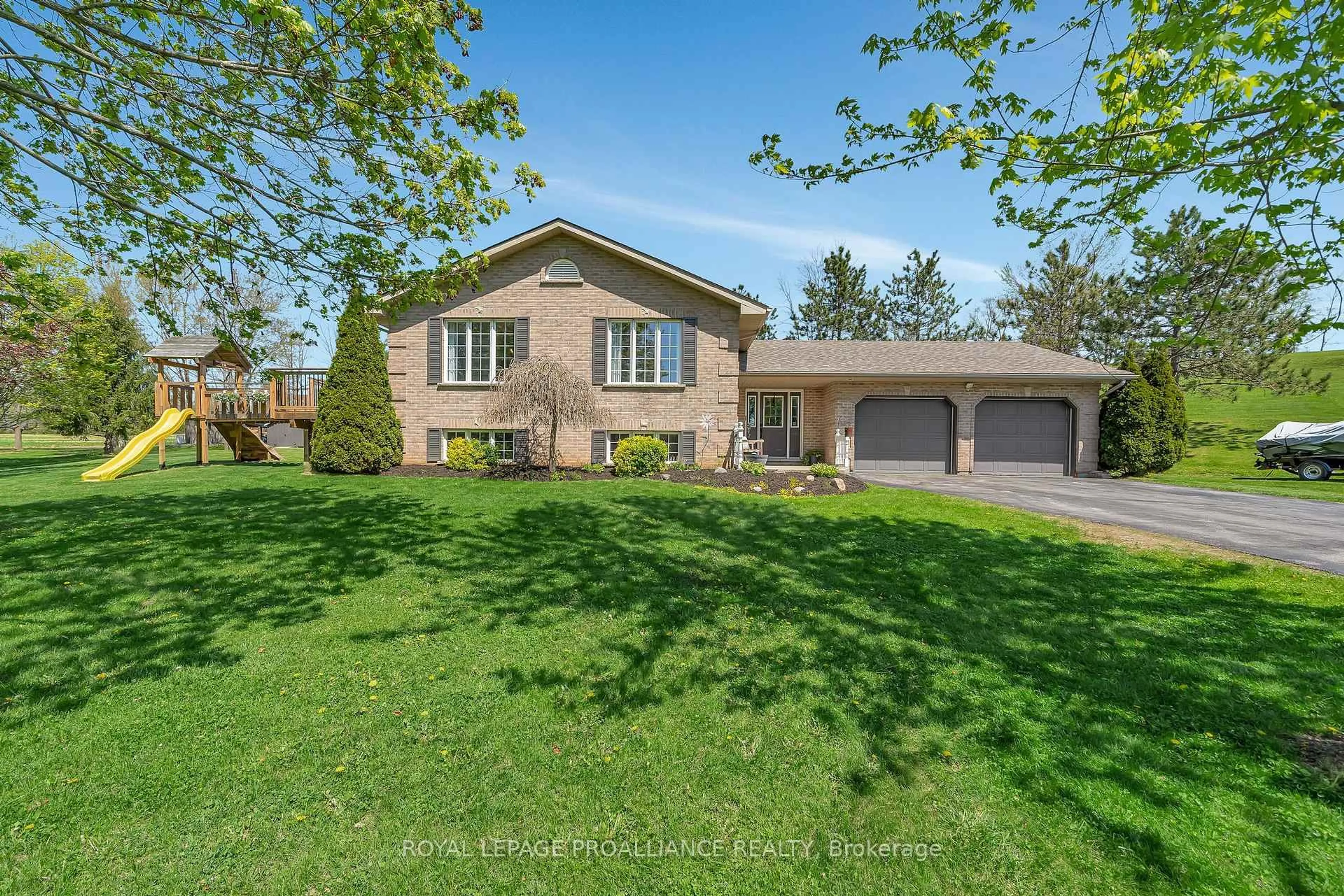 A pic from outside/outdoor area/front of a property/back of a property/a pic from drone, unknown for 616 Old Madoc Rd, Quinte West Ontario K0K 2B0