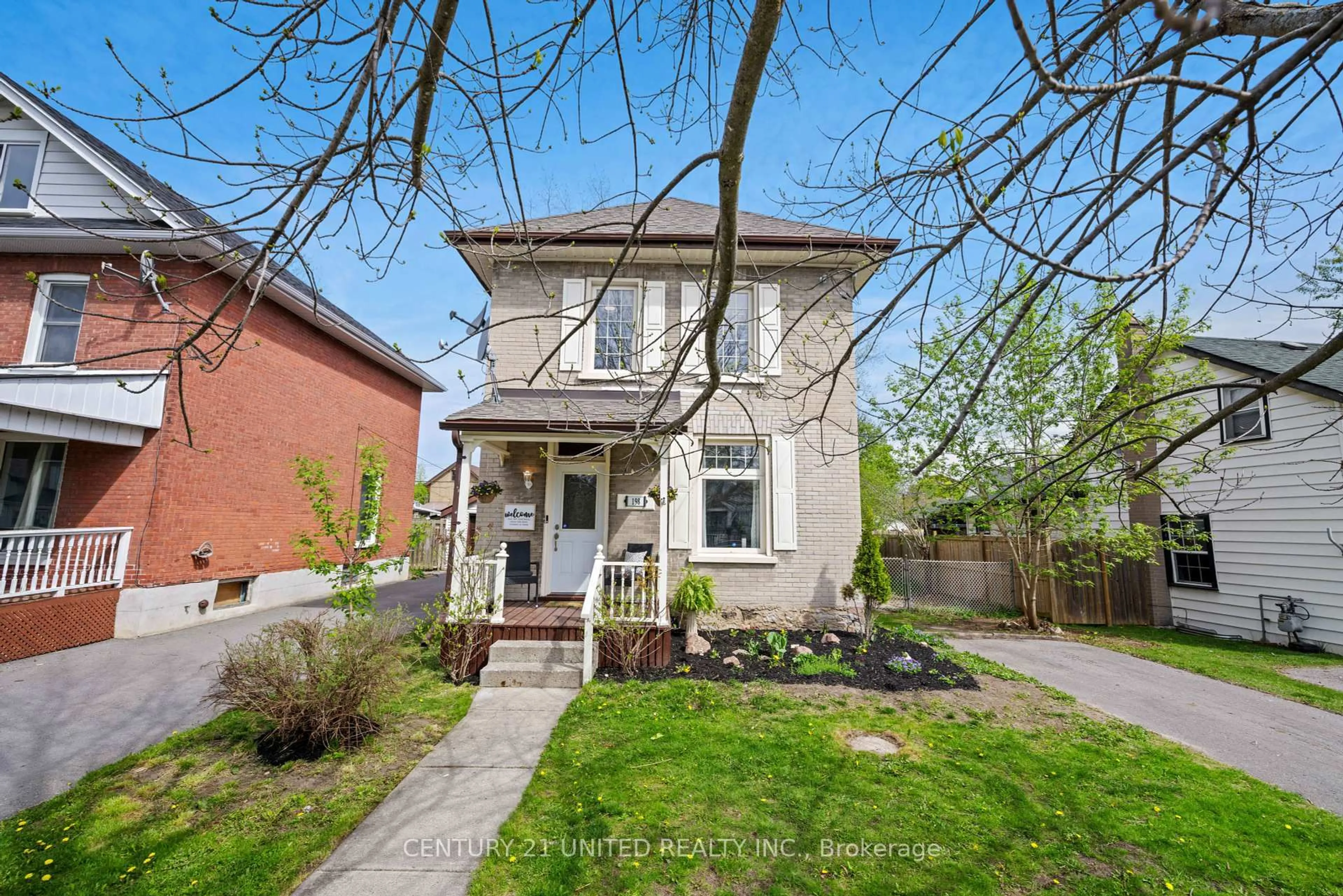 Home with brick exterior material, street for 198 Braidwood Ave, Peterborough South Ontario K9J 1V1