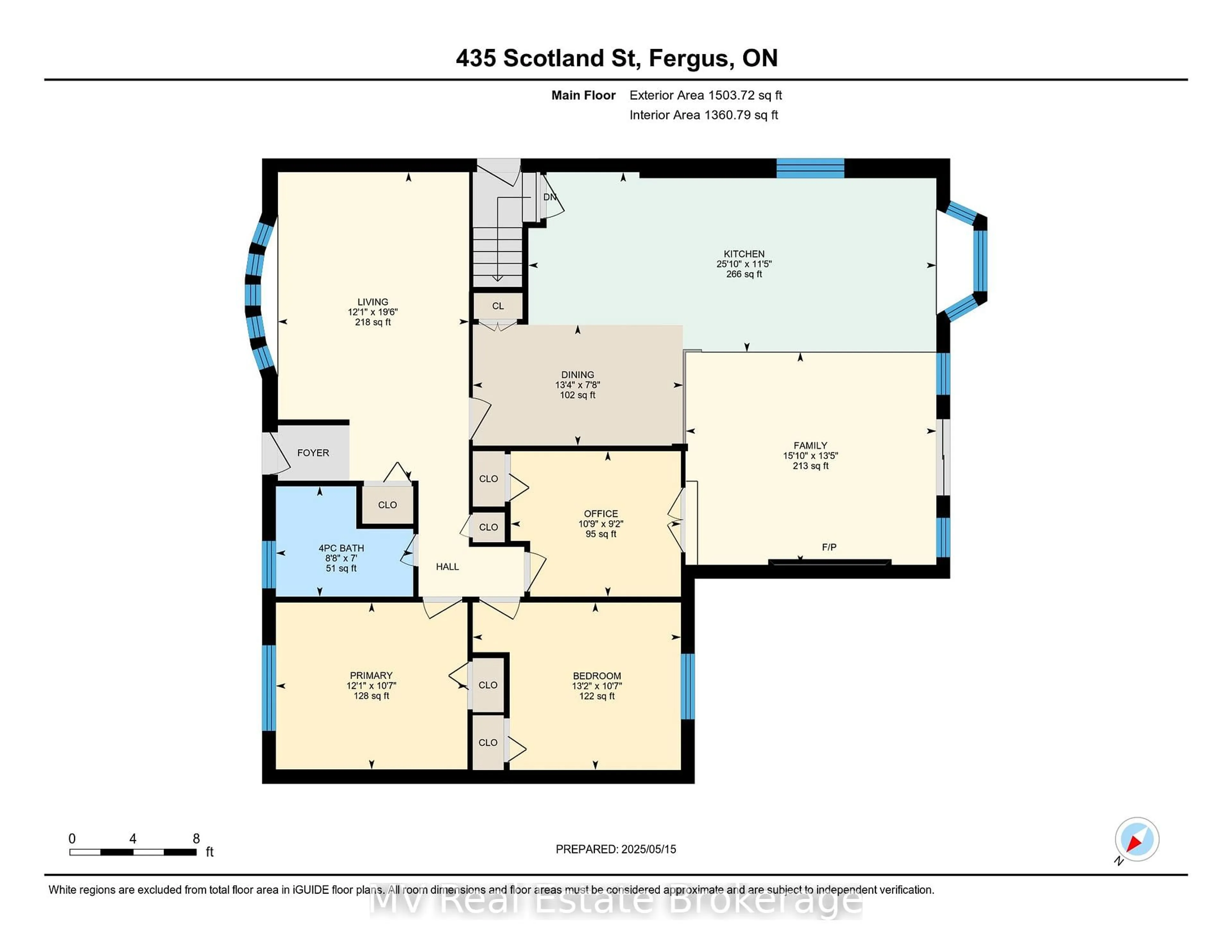 Floor plan for 435 Scotland St, Centre Wellington Ontario N1M 2B7