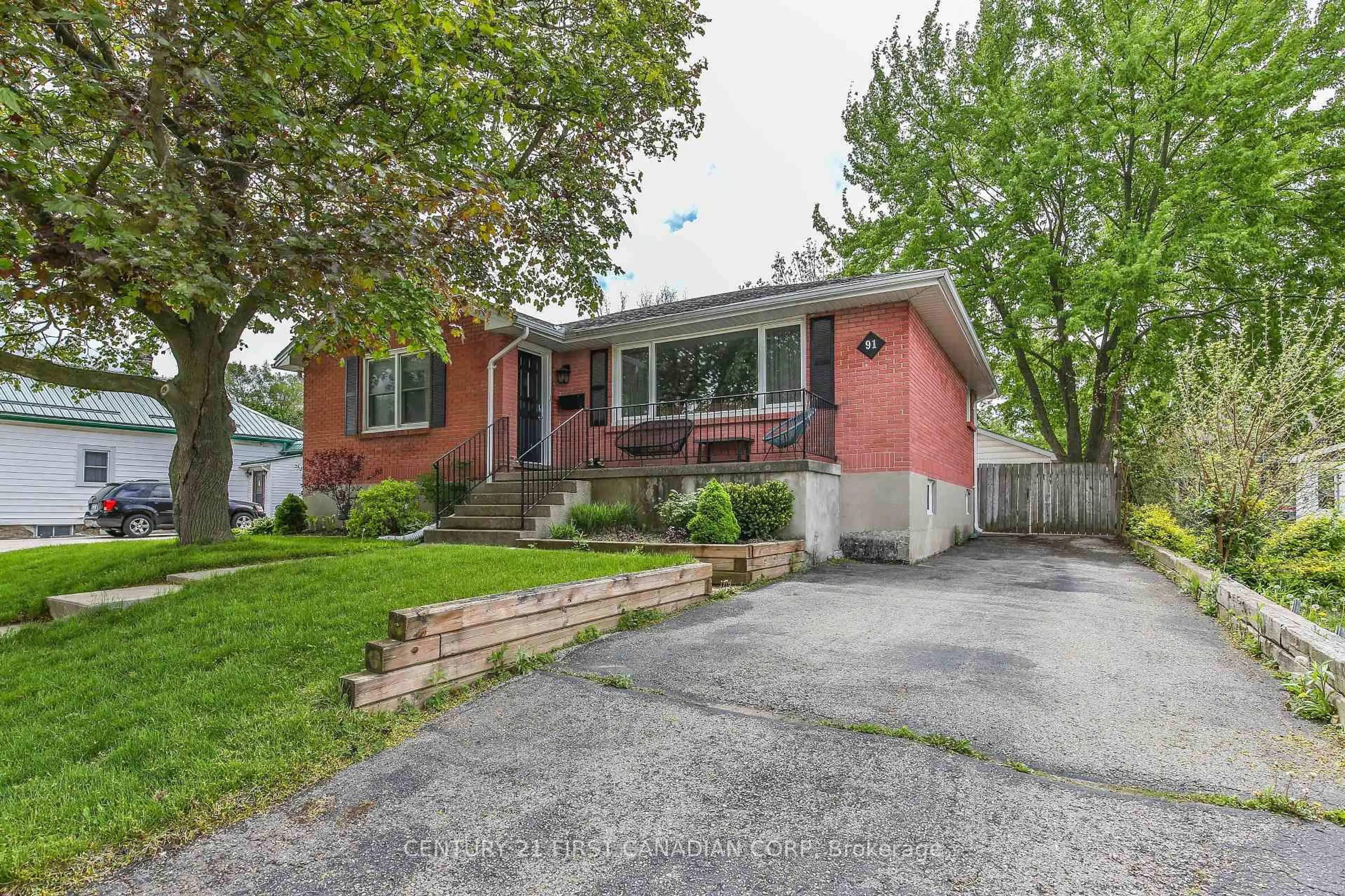 Home with brick exterior material, street for 91 Langarth St, London South Ontario N6H 1P5