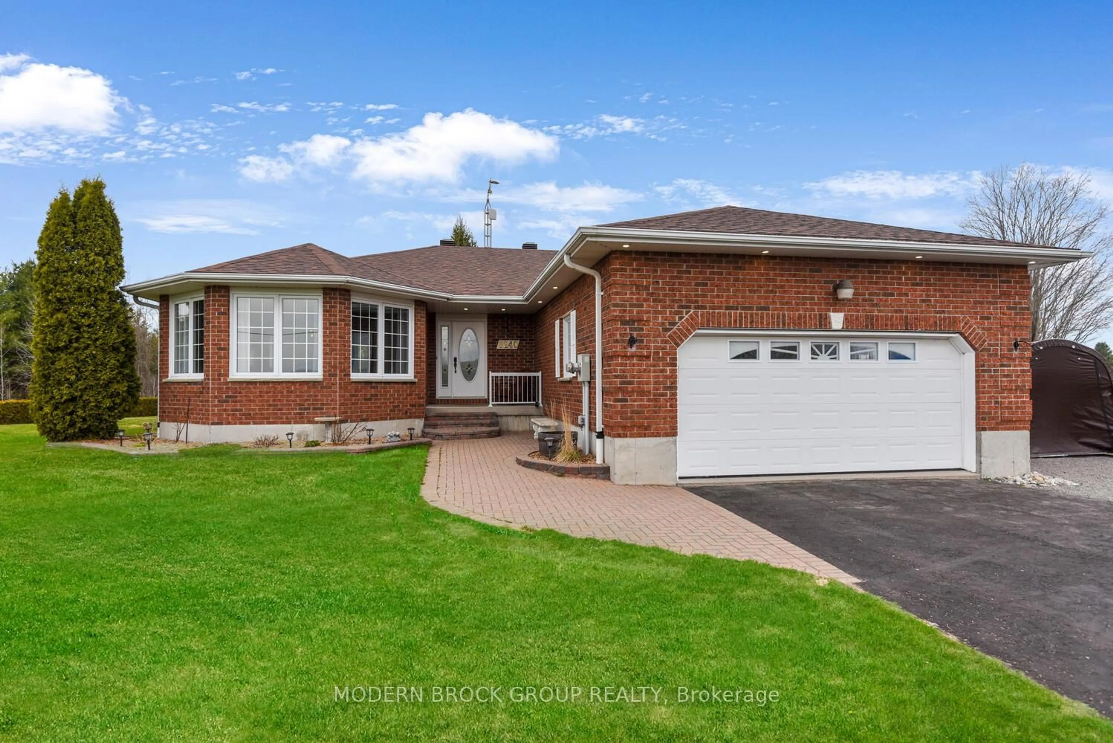 Home with brick exterior material, street for 6240 County Road 46 Rd, Elizabethtown-Kitley Ontario K6V 5T4