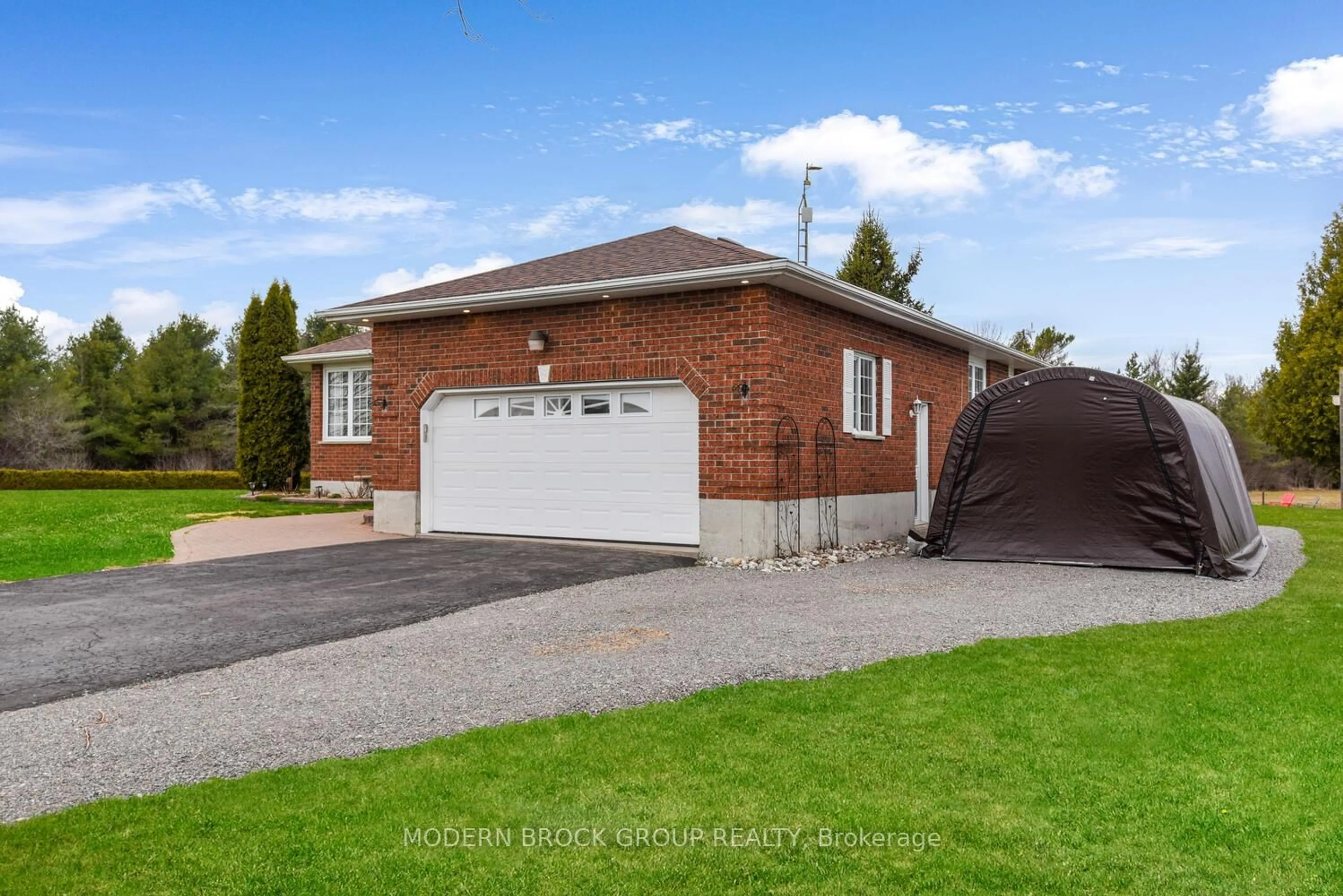 Home with brick exterior material, street for 6240 County Road 46 Rd, Elizabethtown-Kitley Ontario K6V 5T4