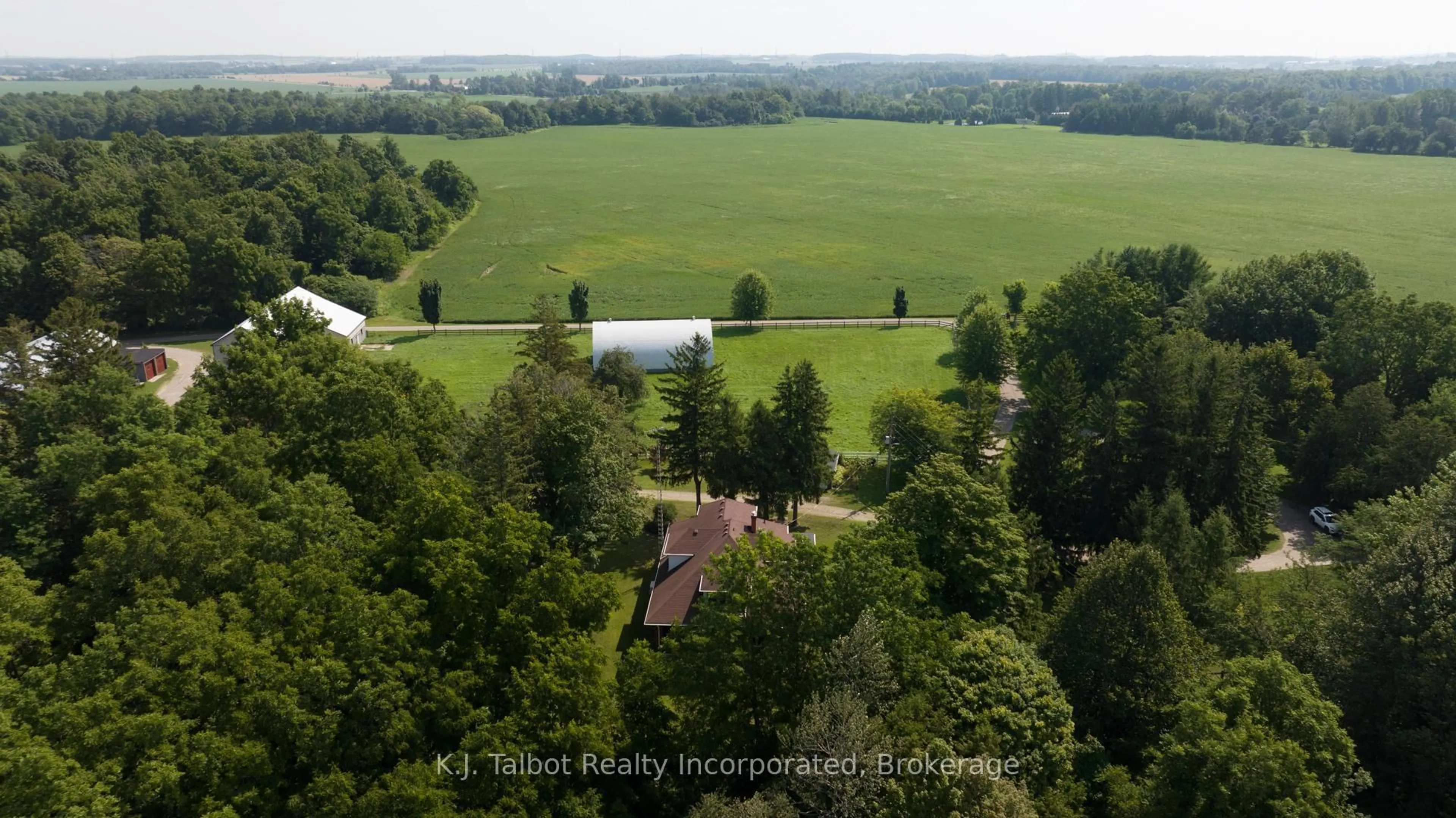 A pic from outside/outdoor area/front of a property/back of a property/a pic from drone, forest/trees view for 81258-D Bissetts Hill, Ashfield-Colborne-Wawanosh Ontario N7A 3Y1