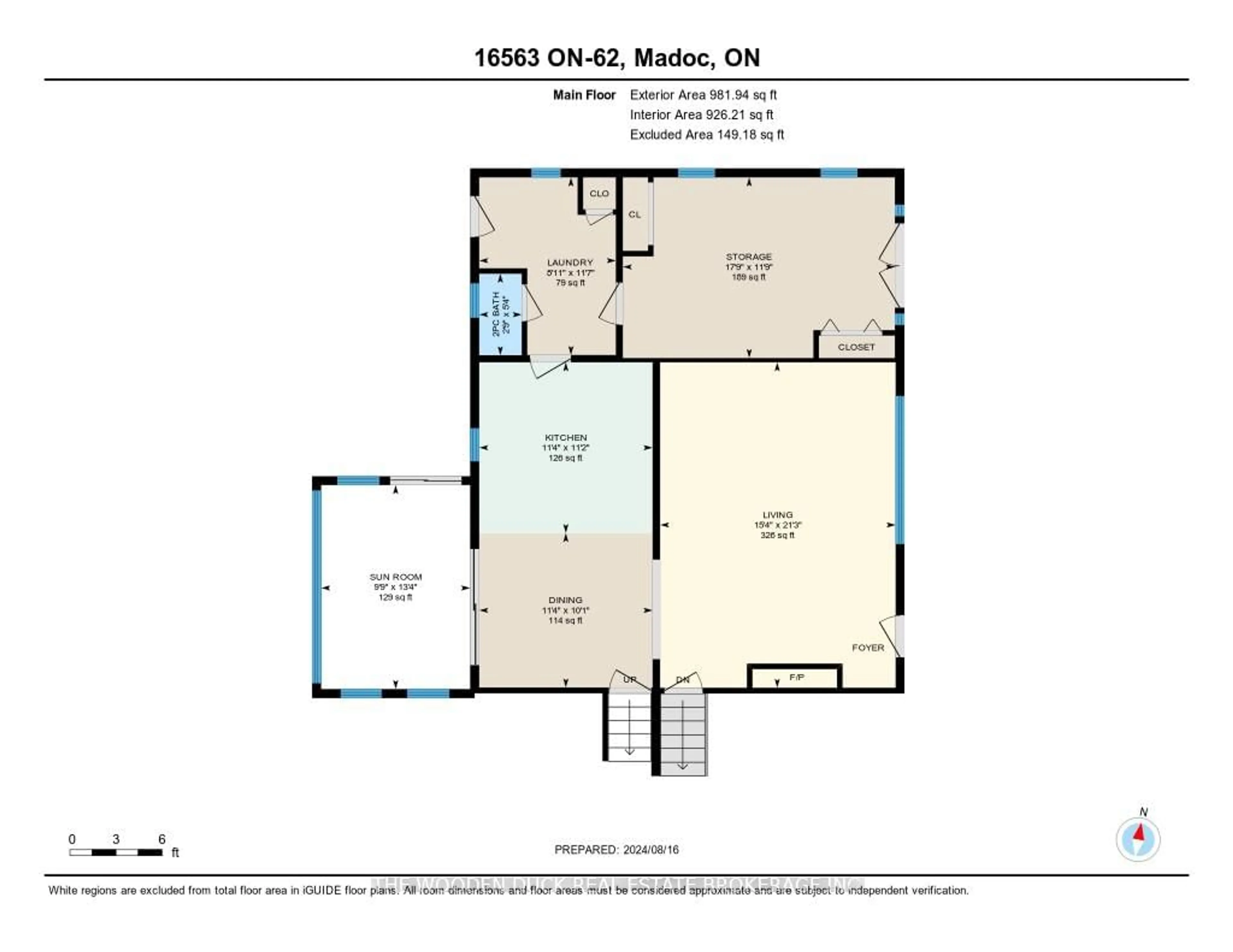 Floor plan for 16563 Hwy 62 Rd, Madoc Ontario K0K 2K0