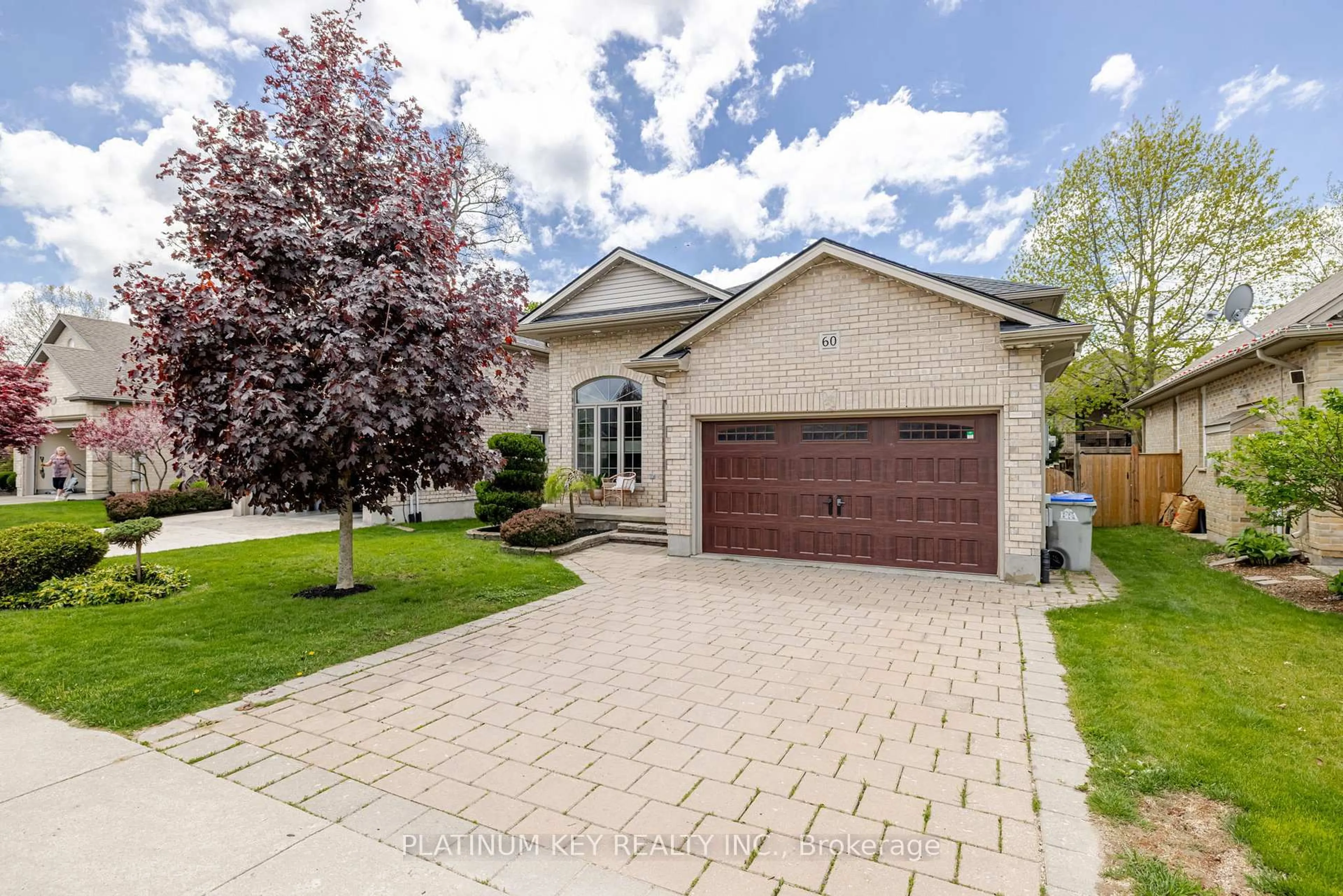Home with brick exterior material, street for 60 Bridle Path, Strathroy-Caradoc Ontario N7G 4K3