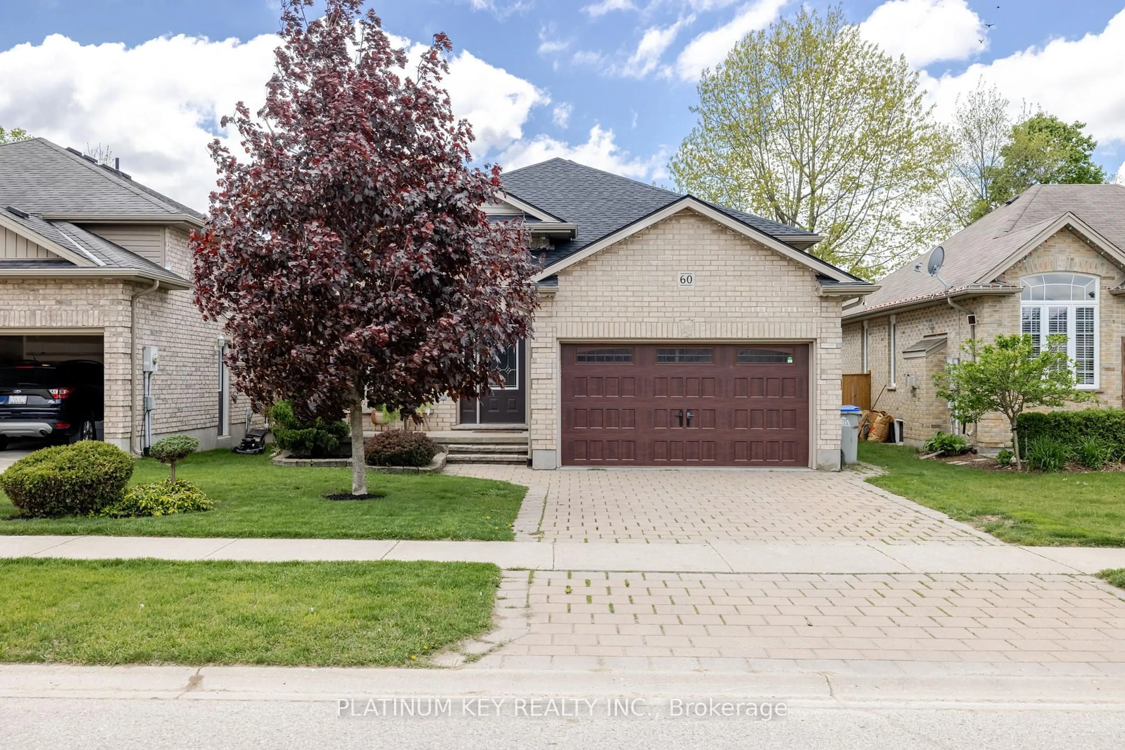 Home with brick exterior material, street for 60 Bridle Path, Strathroy-Caradoc Ontario N7G 4K3