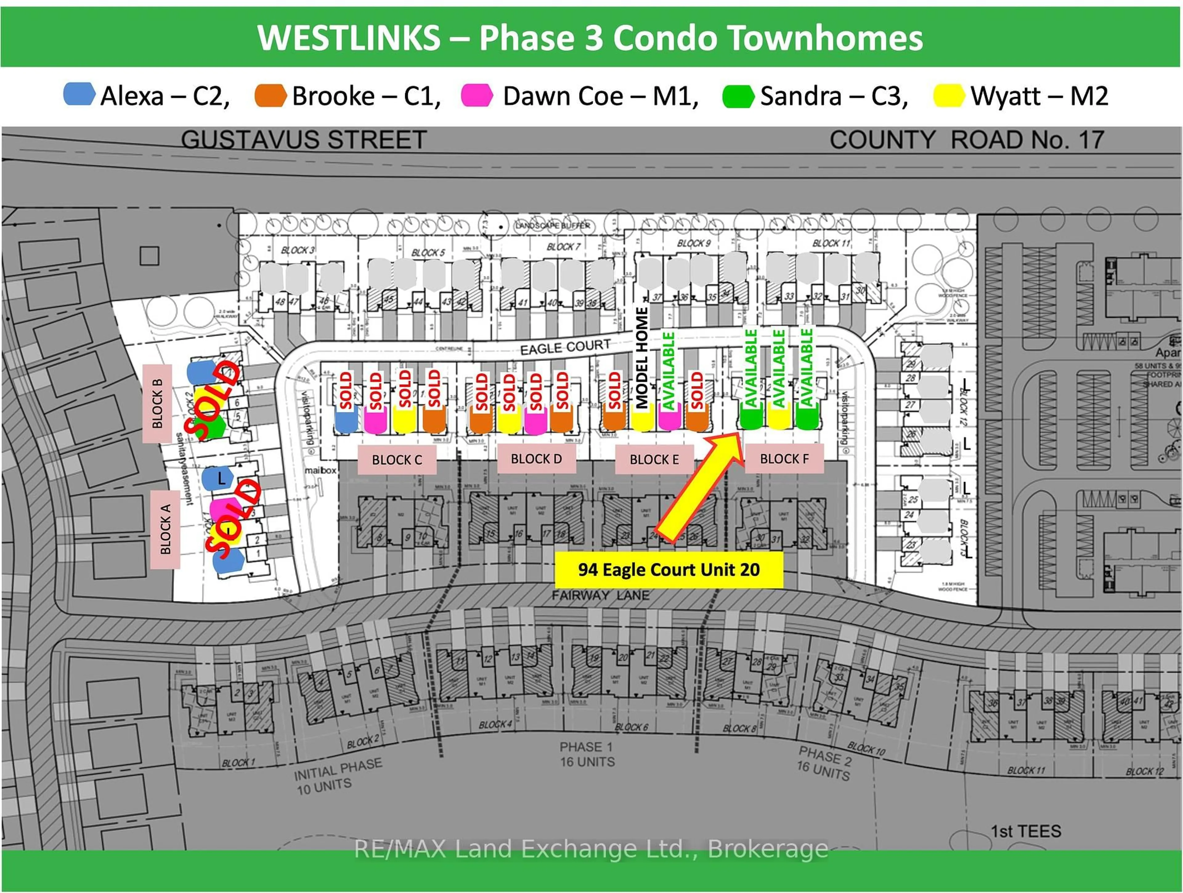 Picture of a map for 94 Eagle Crt, Saugeen Shores Ontario N0H 2C3