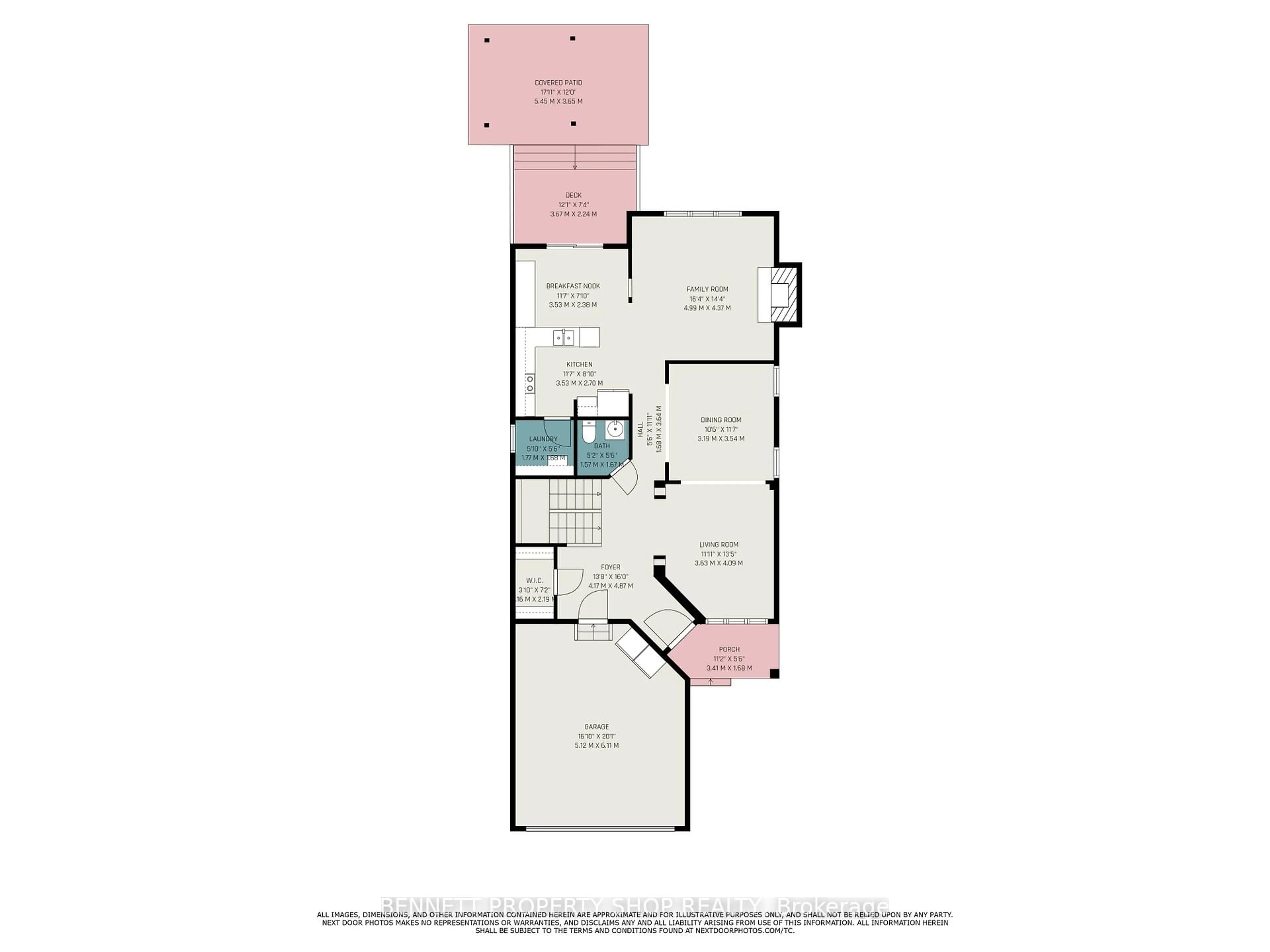 Floor plan for 176 Macara Cres, Kanata Ontario K2K 0C9