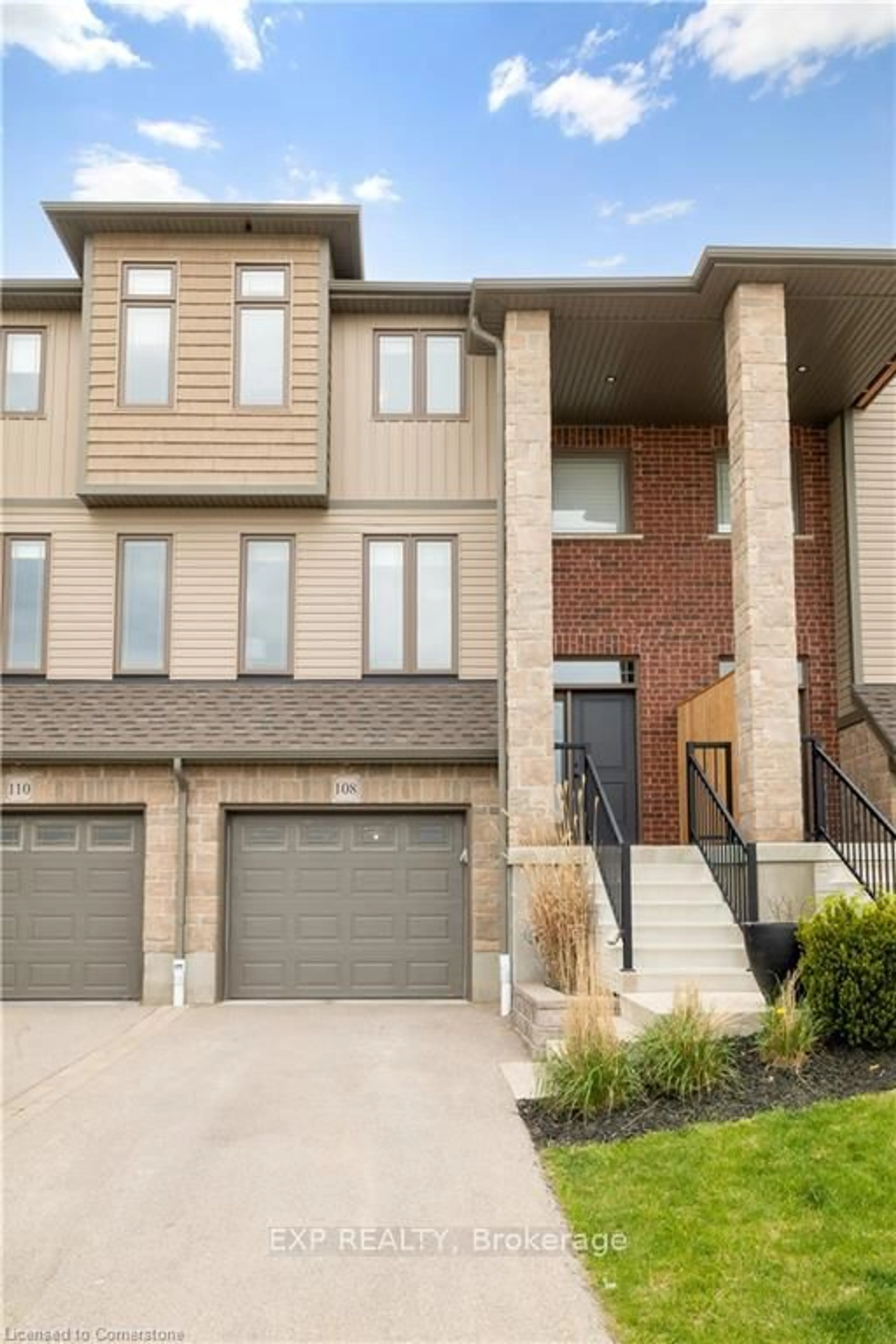 Home with brick exterior material, street for 108 Loxleigh Lane, Woolwich Ontario N0B 1M0