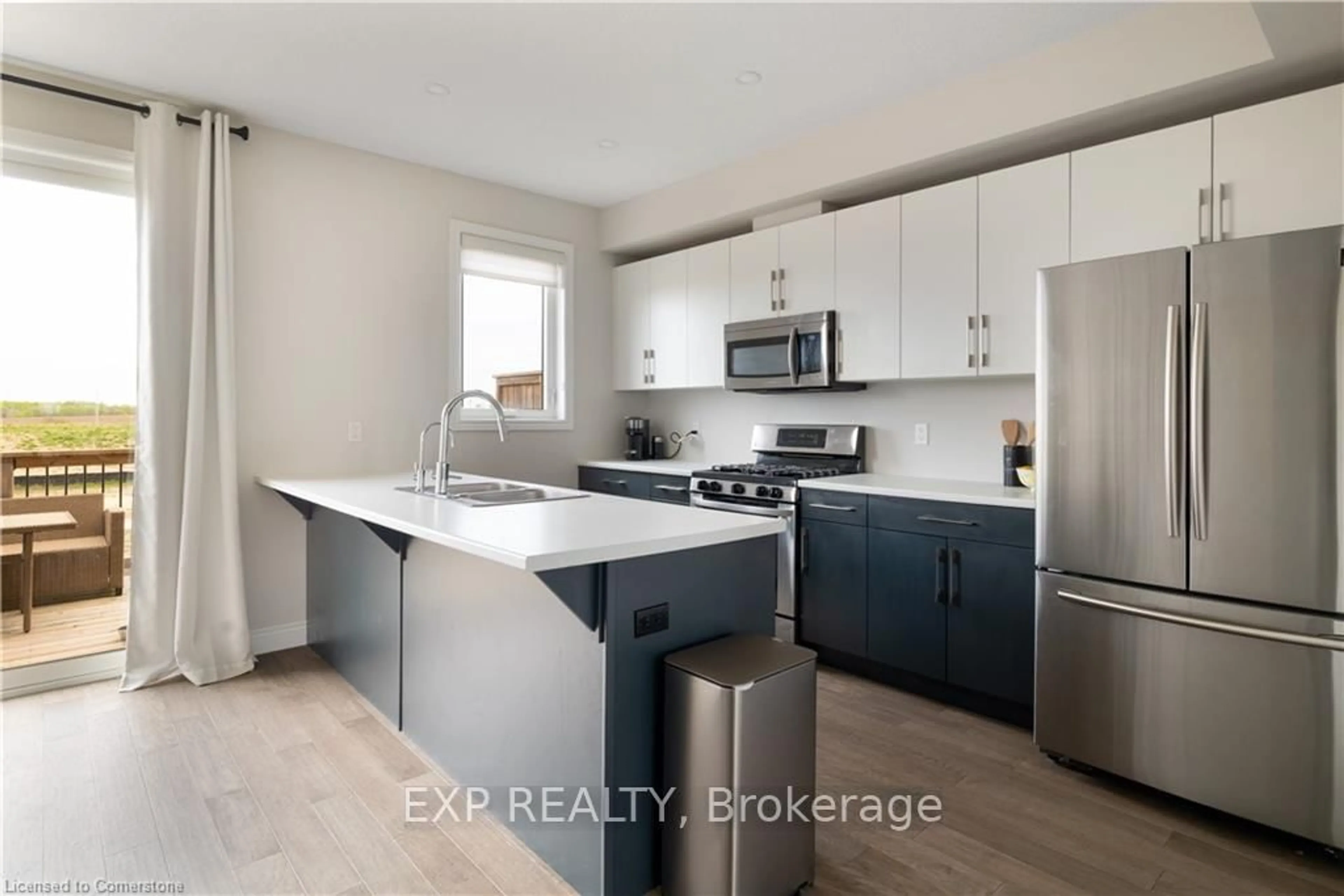Open concept kitchen, unknown for 108 Loxleigh Lane, Woolwich Ontario N0B 1M0