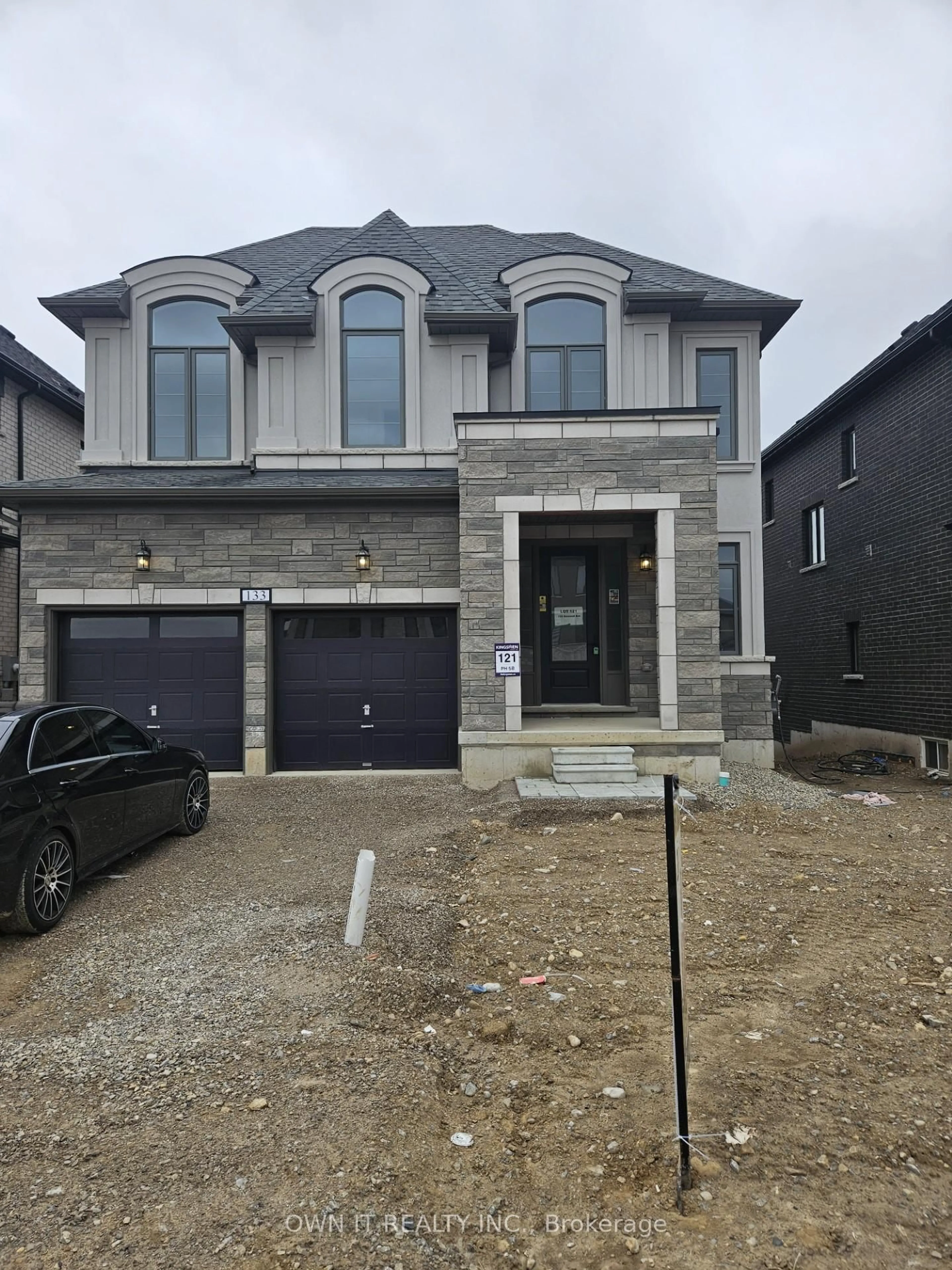 Home with brick exterior material, street for 133 Harwood Ave, Woodstock Ontario N4T 0P8