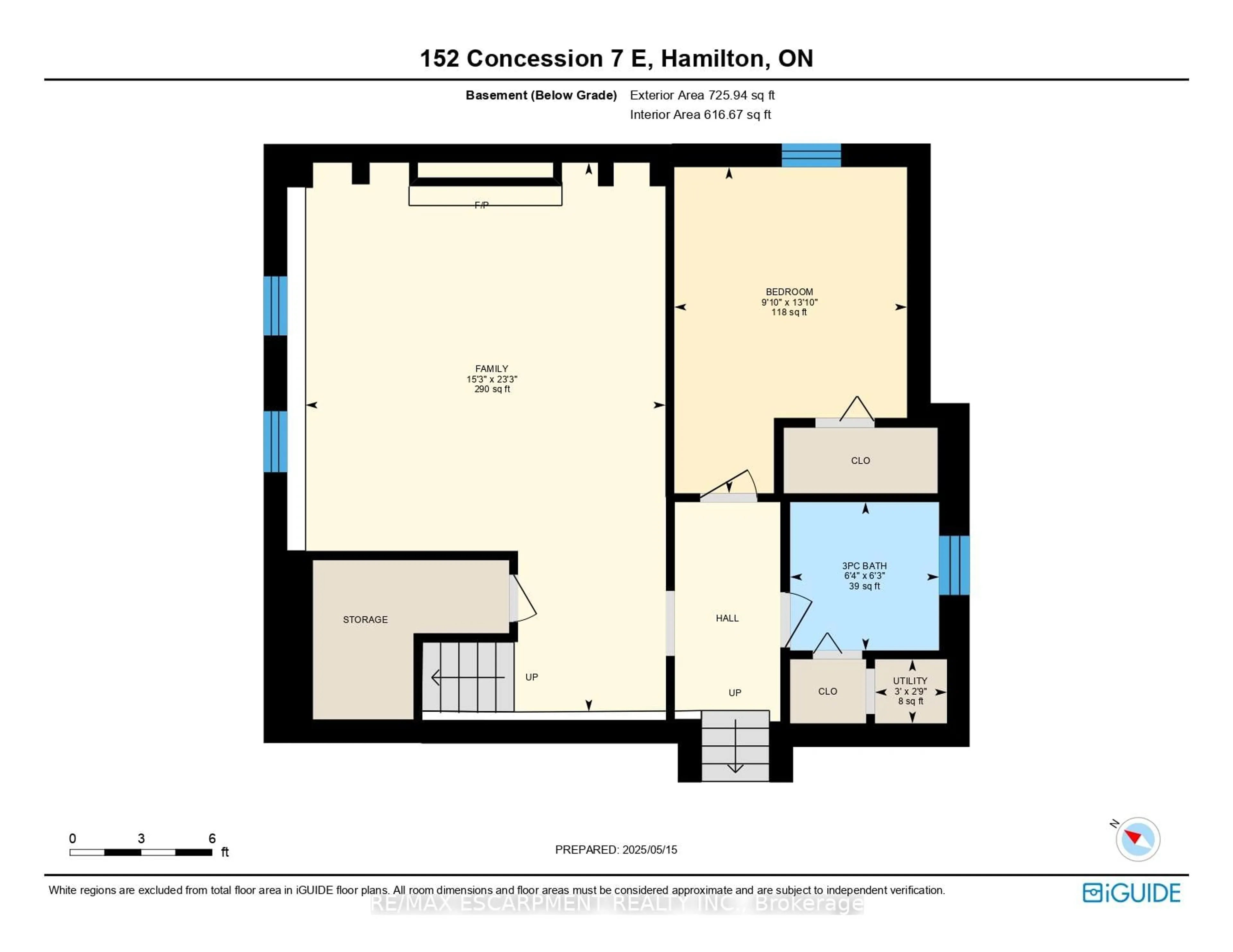 Floor plan for 152 Concession 7 Rd, Hamilton Ontario L0R 1V0