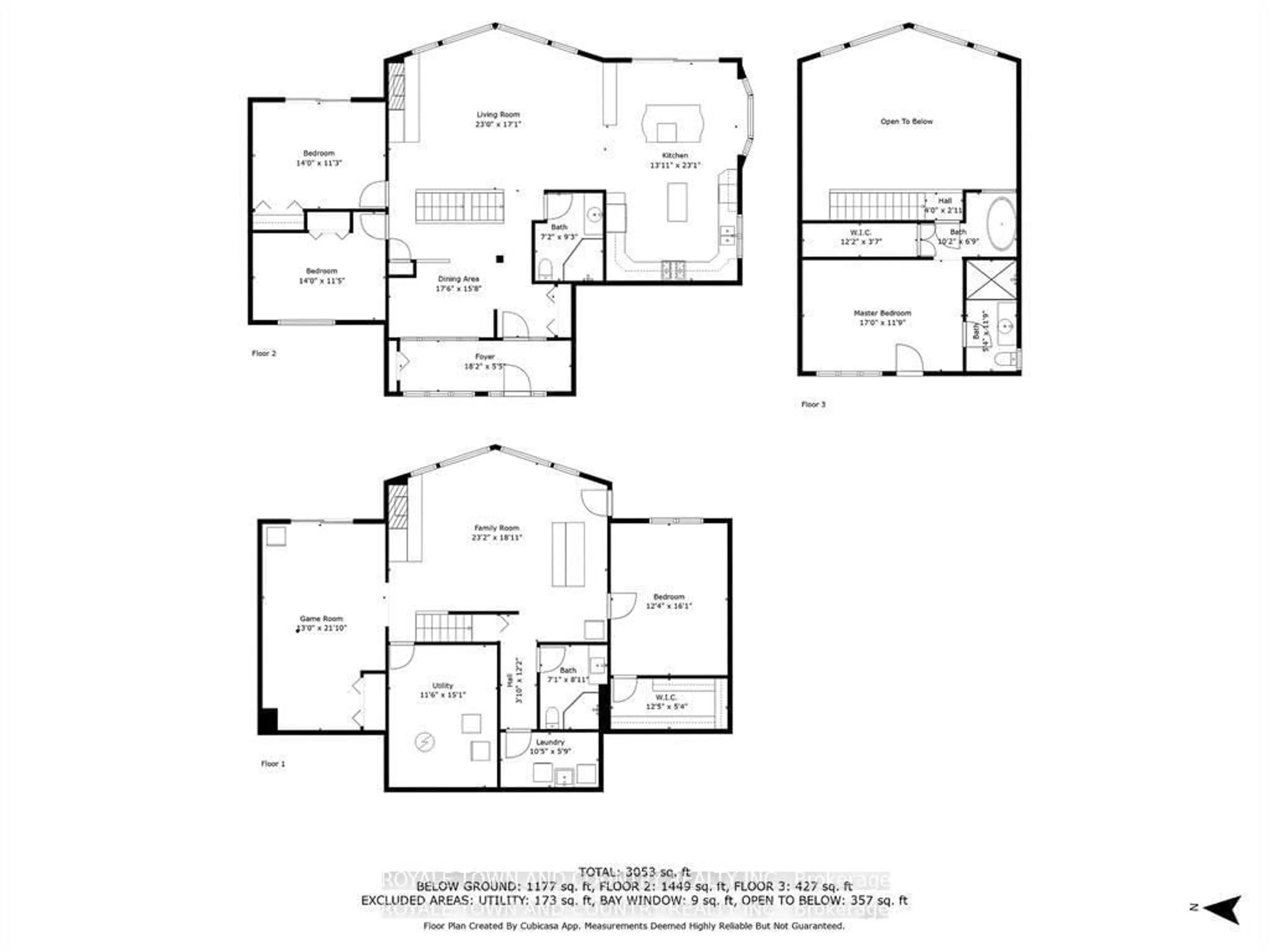 Floor plan for 151 Peller Crt, Kawartha Lakes Ontario K0M 1A0