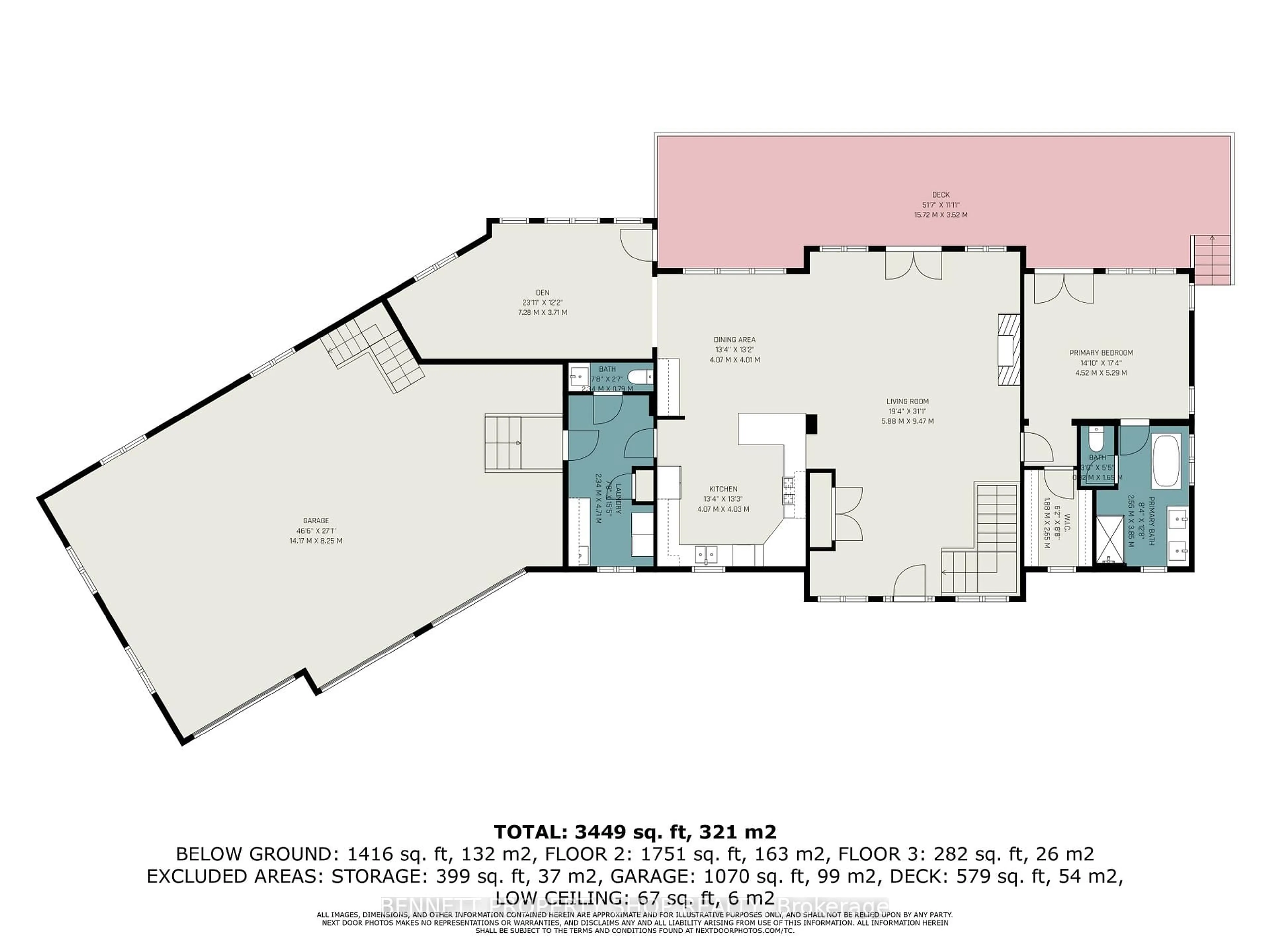 Floor plan for 638 West Point Dr, Perth Ontario K7H 3C7