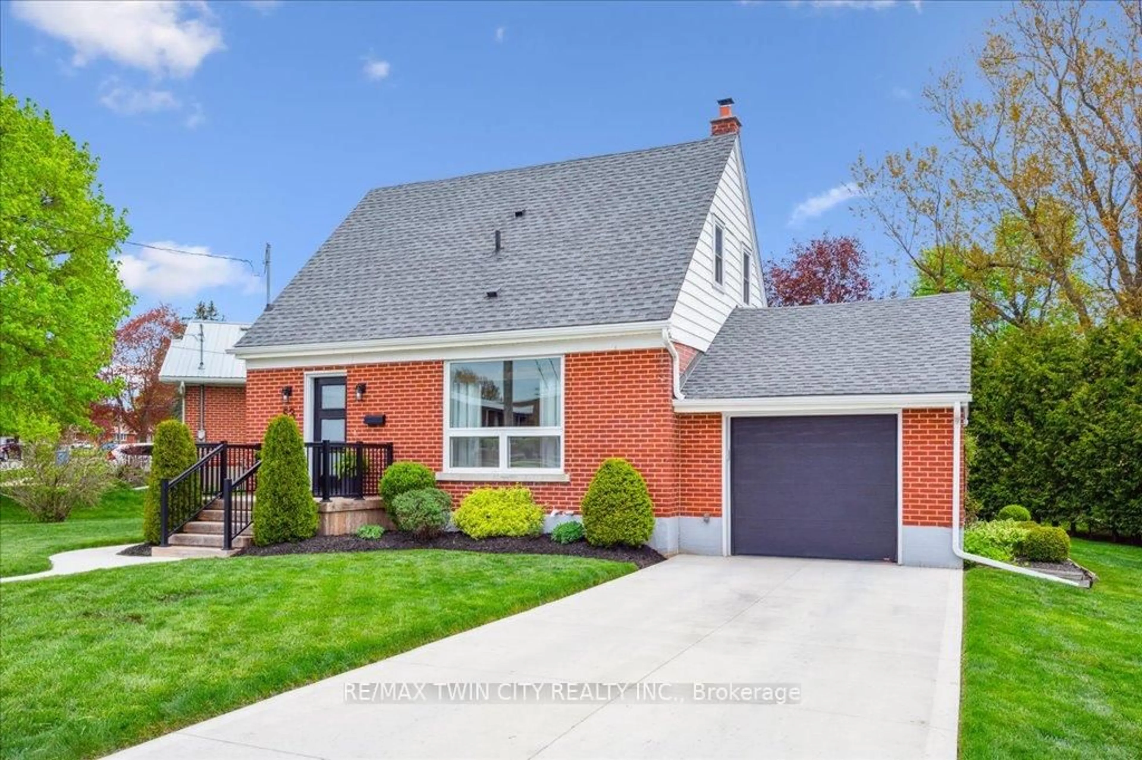 Home with brick exterior material, street for 53 Westmount Rd, Guelph Ontario N1H 5H6