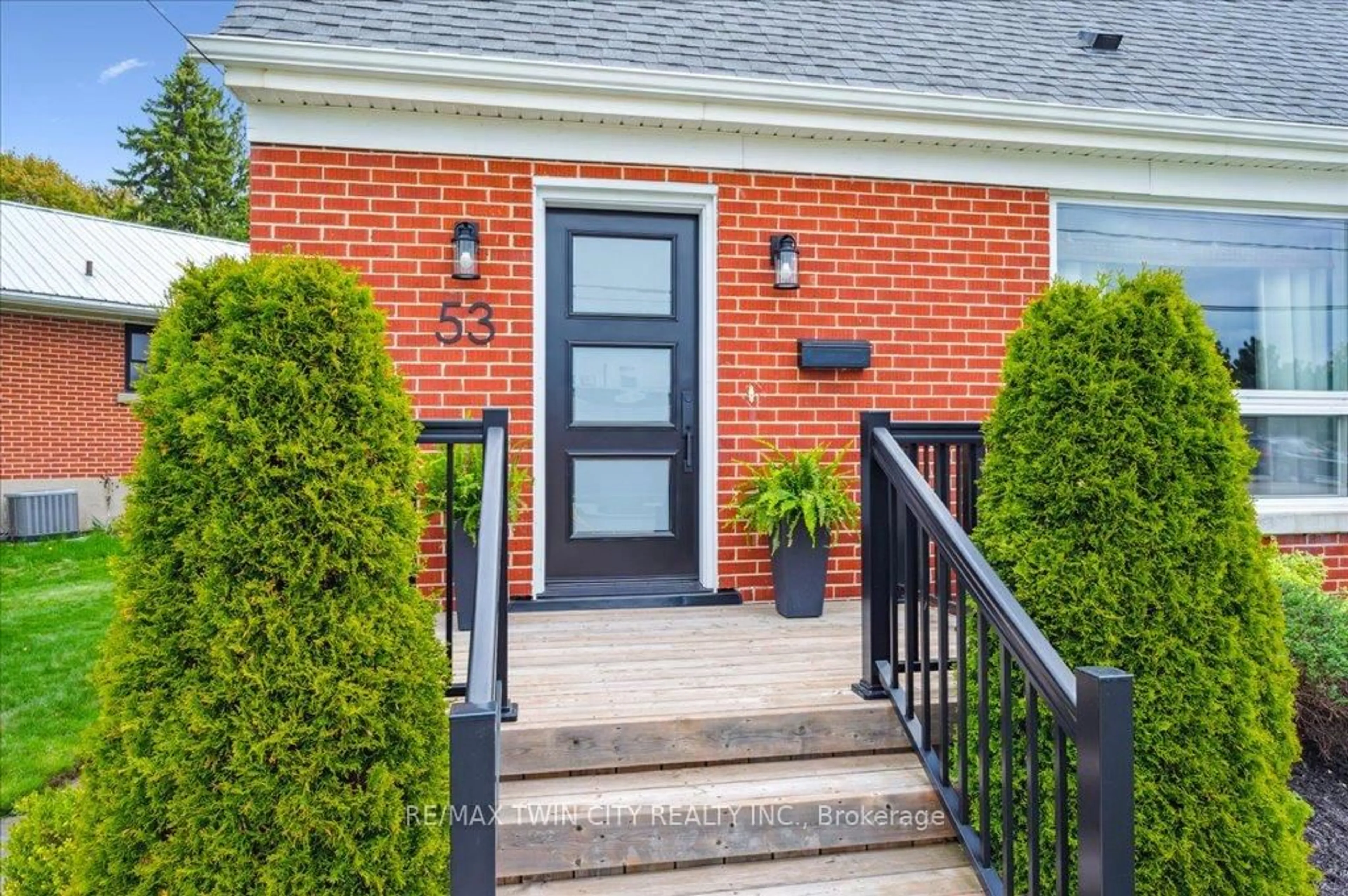 Home with brick exterior material, street for 53 Westmount Rd, Guelph Ontario N1H 5H6