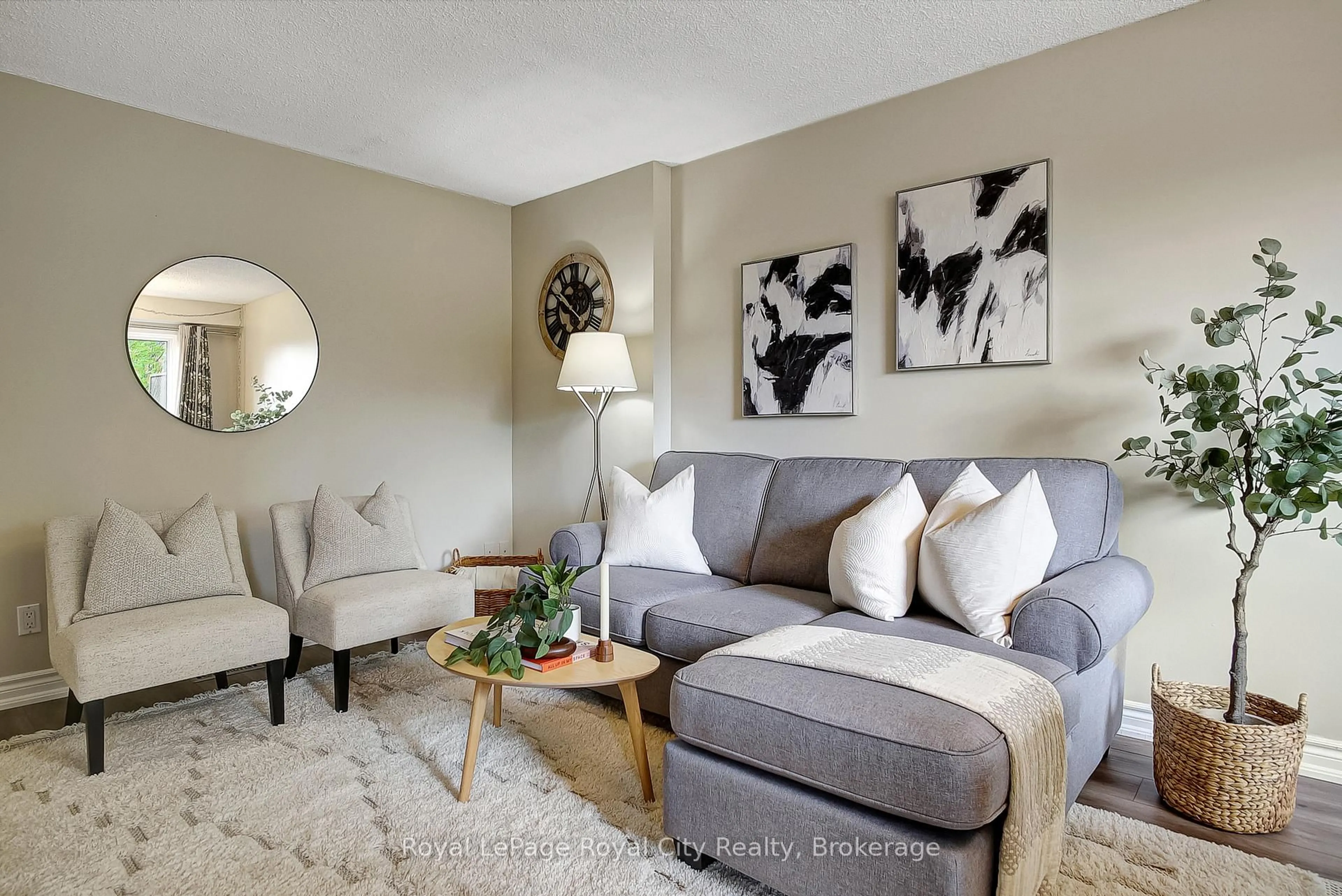 Living room with furniture, unknown for 16 Hadati Rd #42, Guelph Ontario N1E 6M2