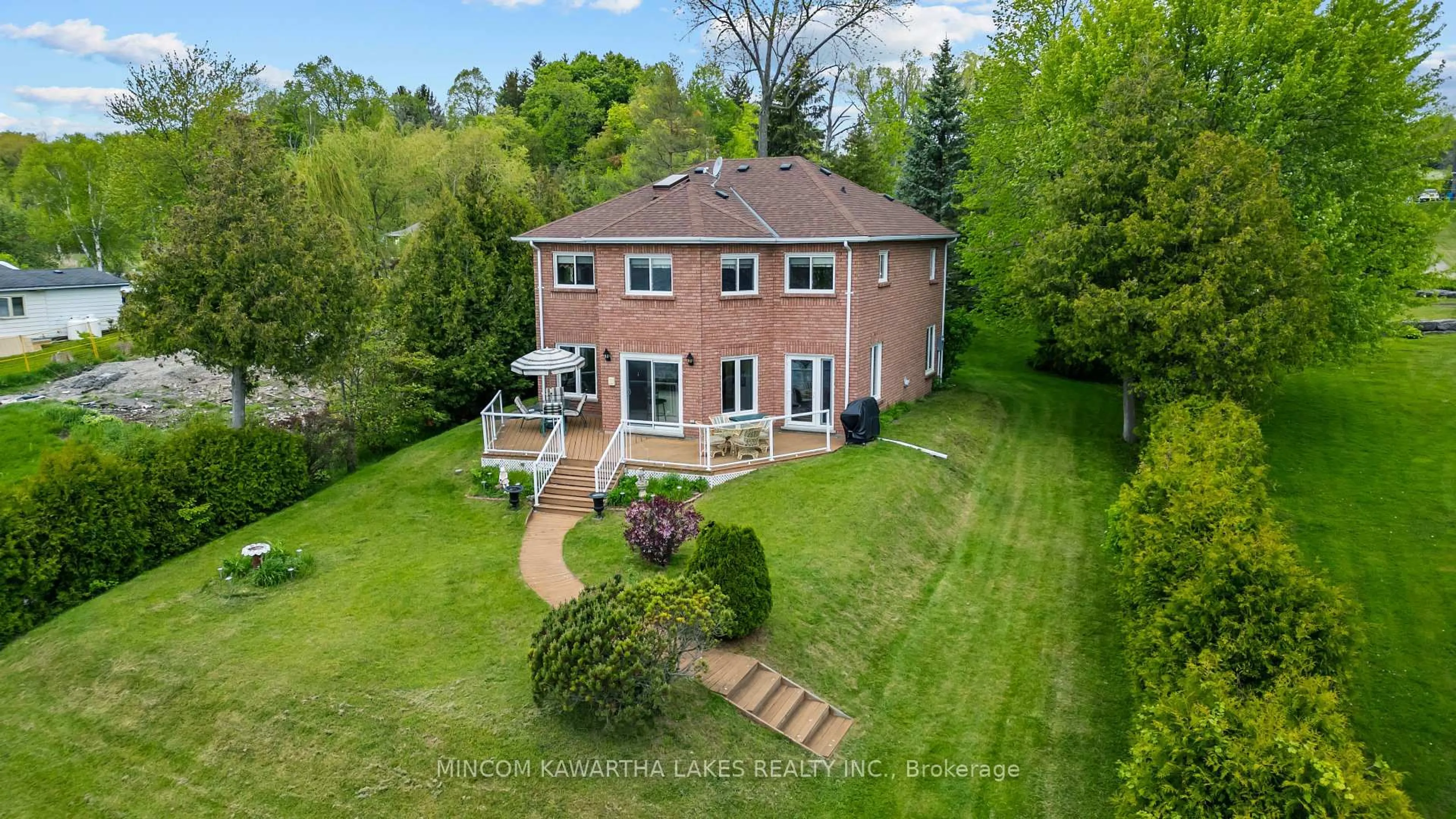 A pic from outside/outdoor area/front of a property/back of a property/a pic from drone, unknown for 631 North Shore Dr, Otonabee-South Monaghan Ontario K0L 1B0