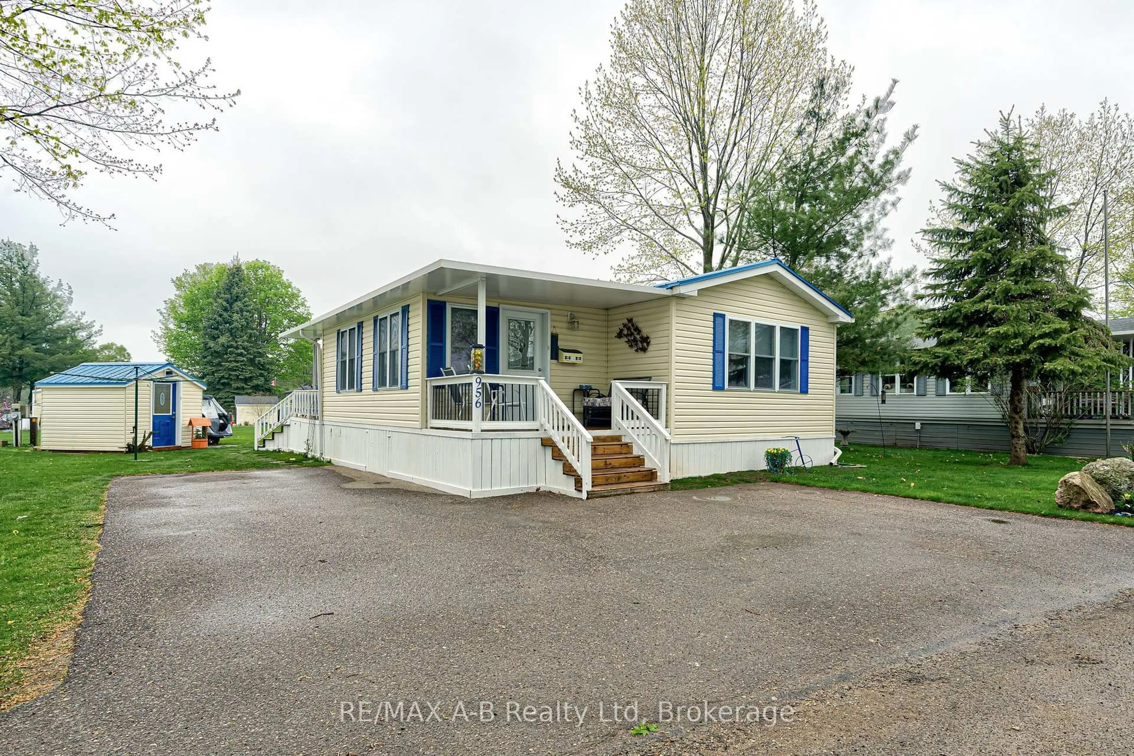 Home with vinyl exterior material, street for 316489 31st Line #956, Zorra Ontario N0J 1J0