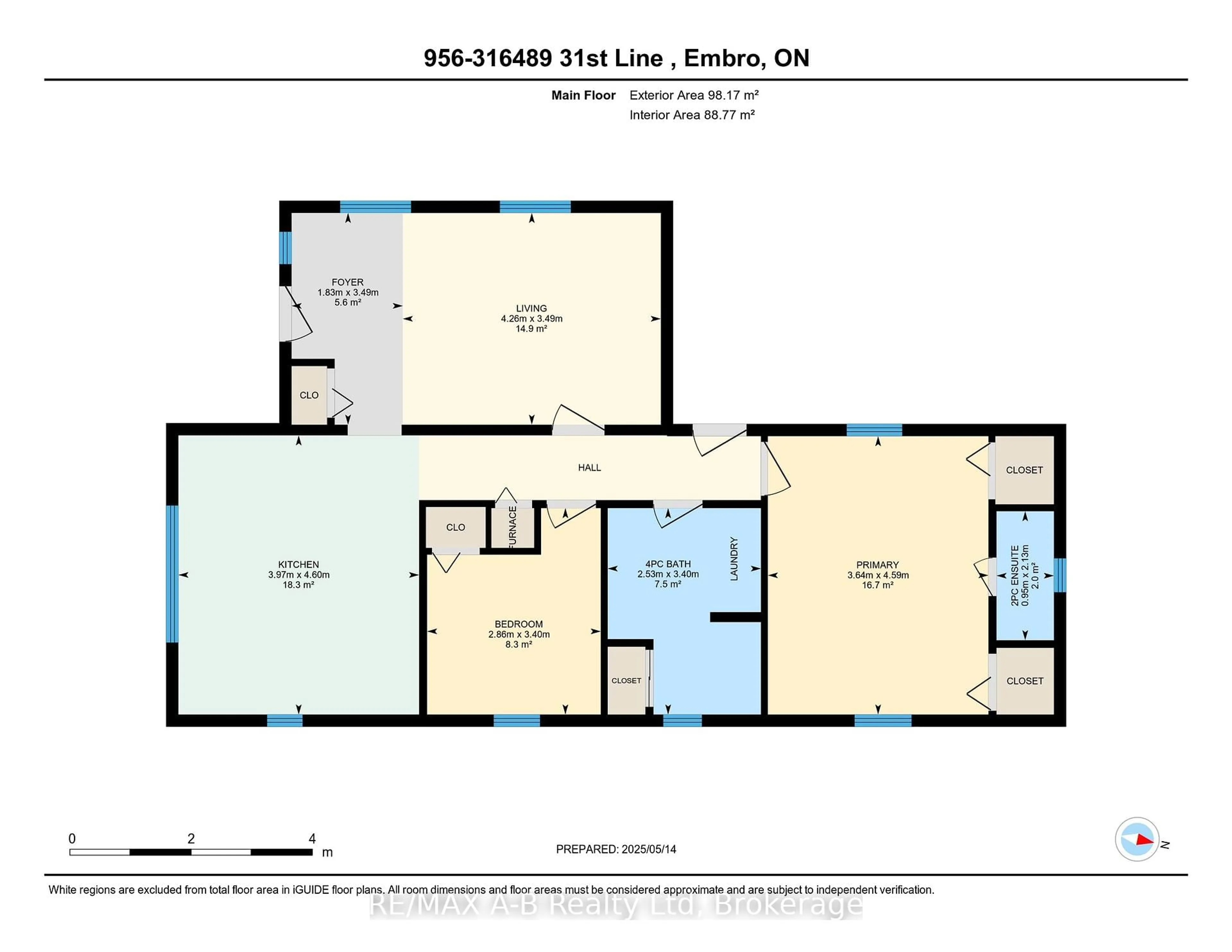 Floor plan for 316489 31st Line #956, Zorra Ontario N0J 1J0
